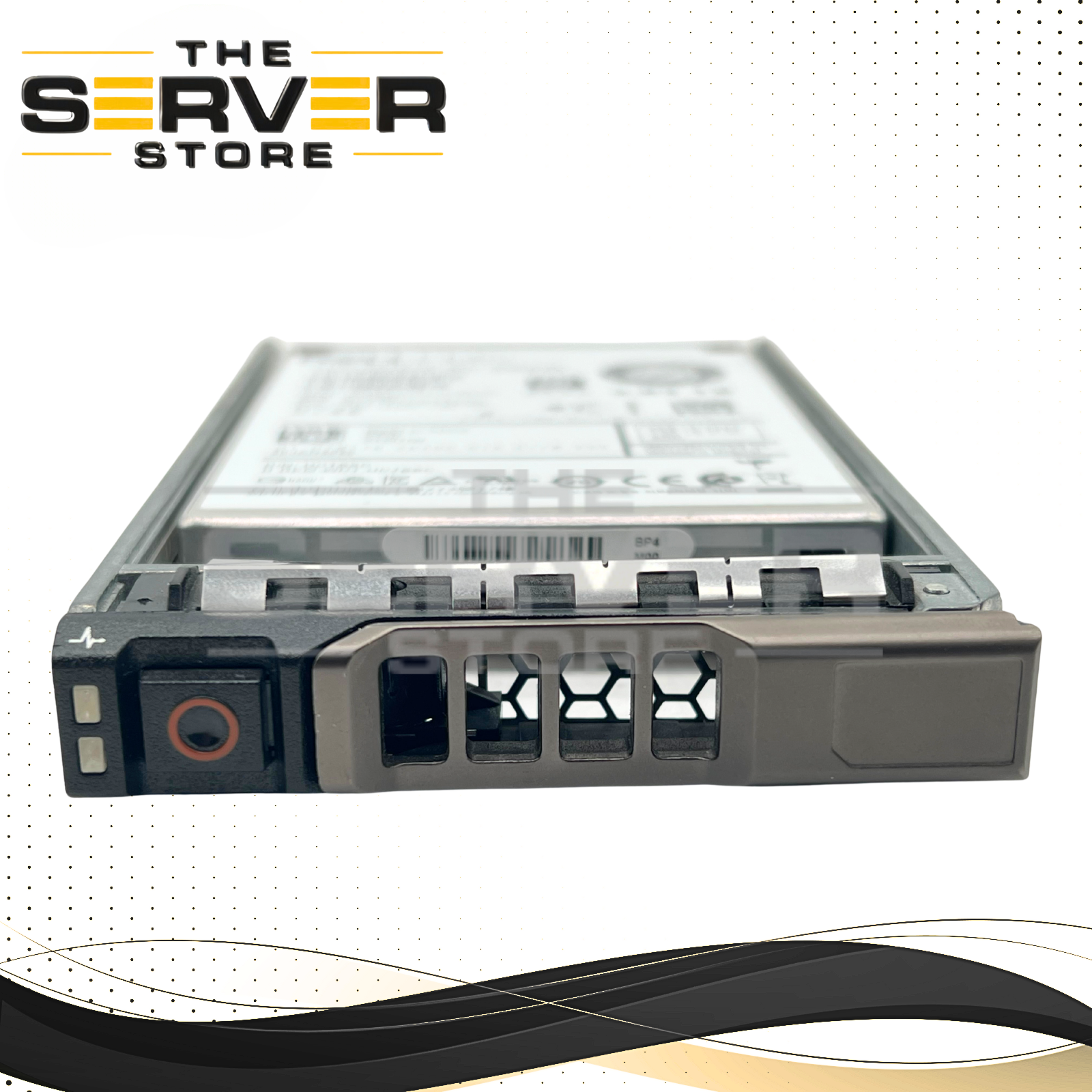 (New Open Box) Dell EMC 3.84TB SAS 12G RI 2.5" SSD WD DC SS530 WUSTR1538ASS200 0YW17N YW17N for Dell PowerEdge Gen 13th 12th 11th Tray