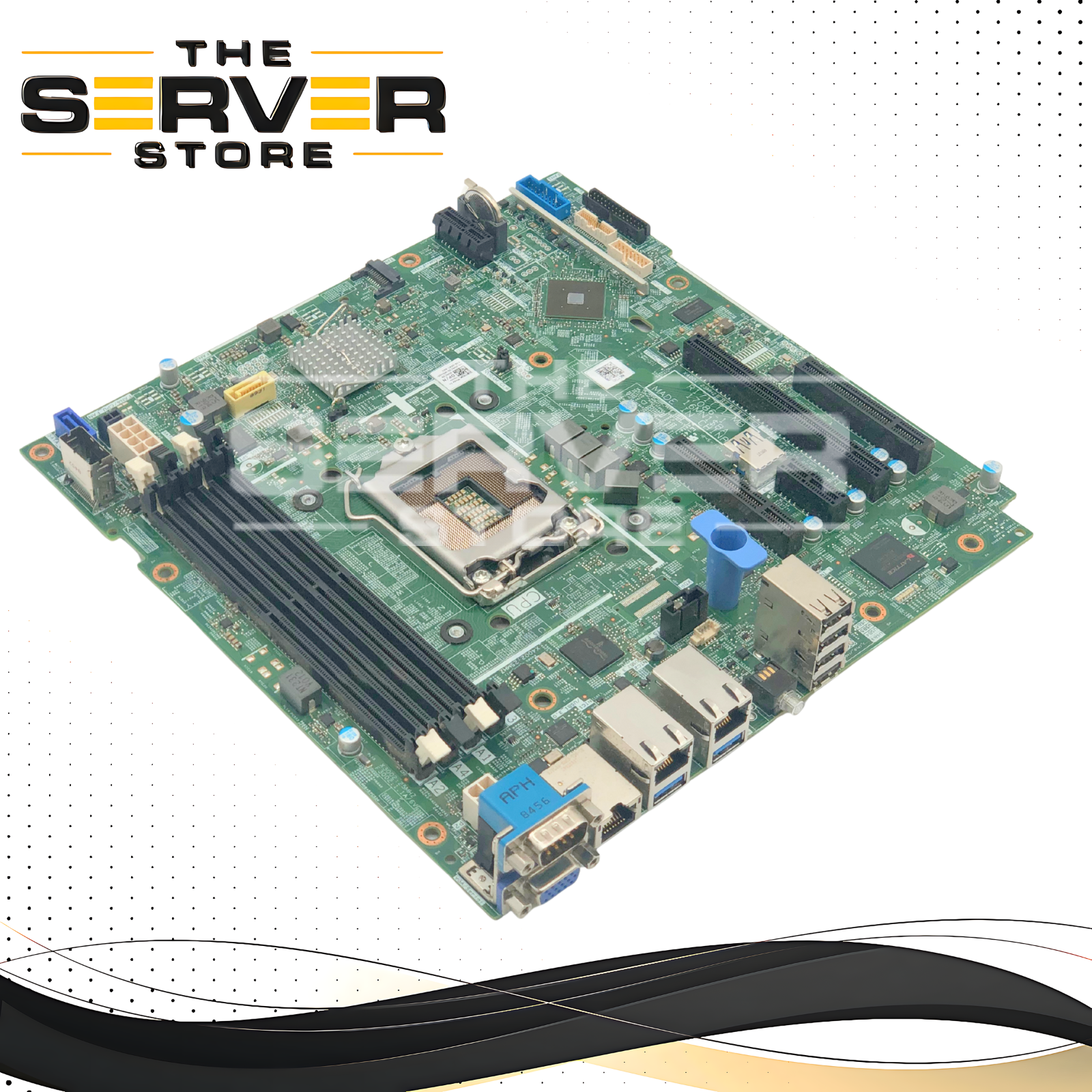 Dell PowerEdge T340 Server Motherboard, LGA 1151-2 Socket, 4x DDR4 DIMM Slots. P/N: VRC38, 0VRC38.