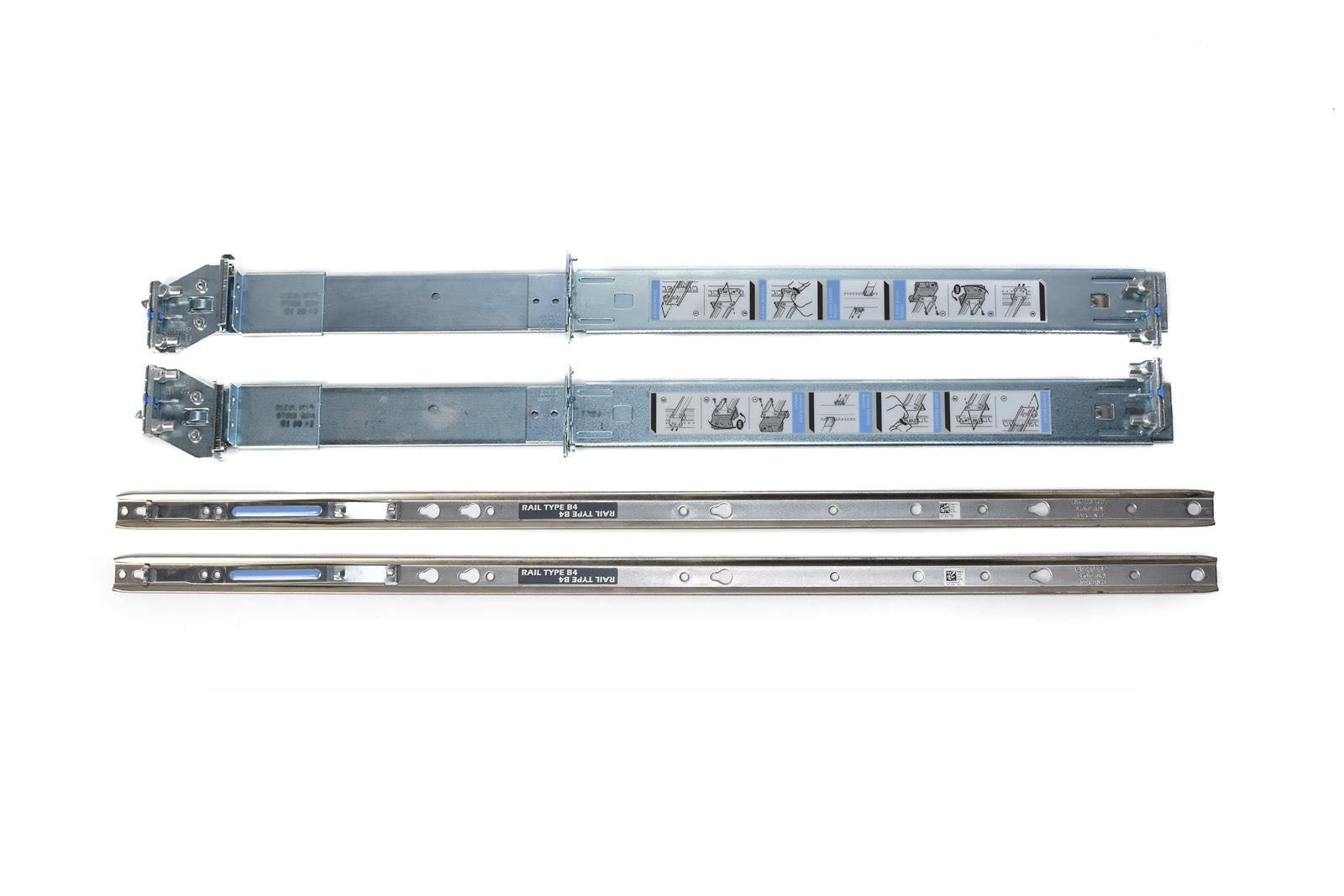 Dell PowerEdge R510 R515 R520 R720 R730 2U Ready Rail Kit (0D927R)