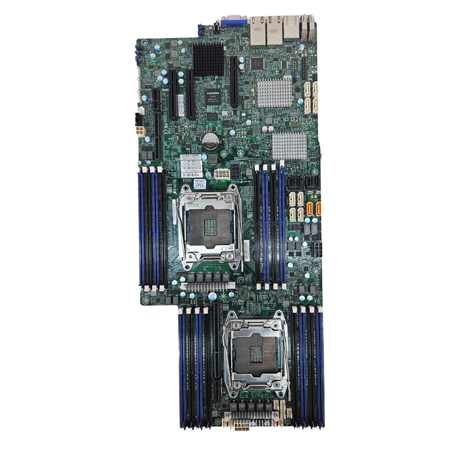 Supermicro Motherboard Dual socket R3 (LGA 2011) (X10DRFF-CTG)
