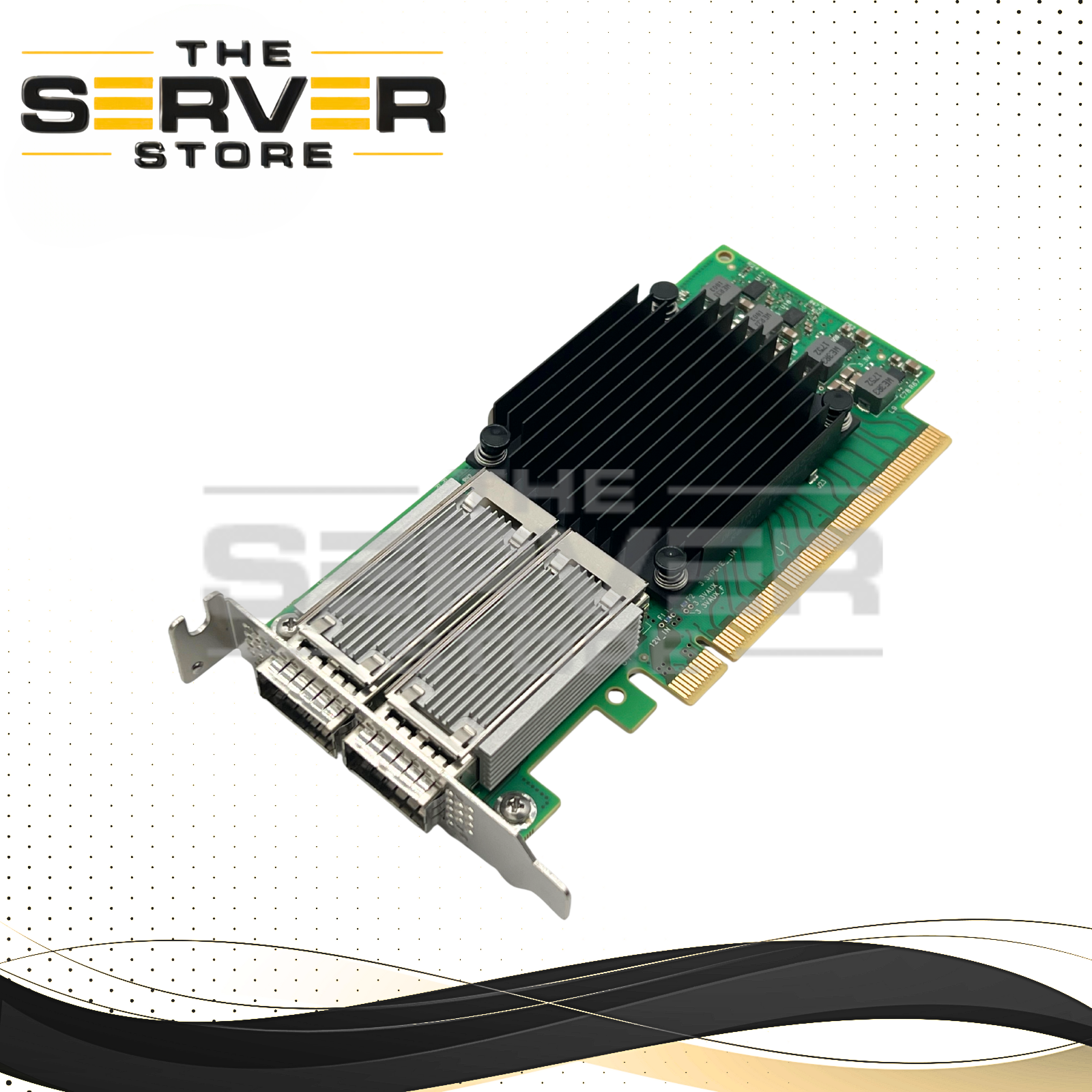 Mellanox CX556A ConnectX-5 VPI 2P QSFP28 Ethernet/InfiniBand NIC MCX556A-ECAT (Low Profile Bracket)