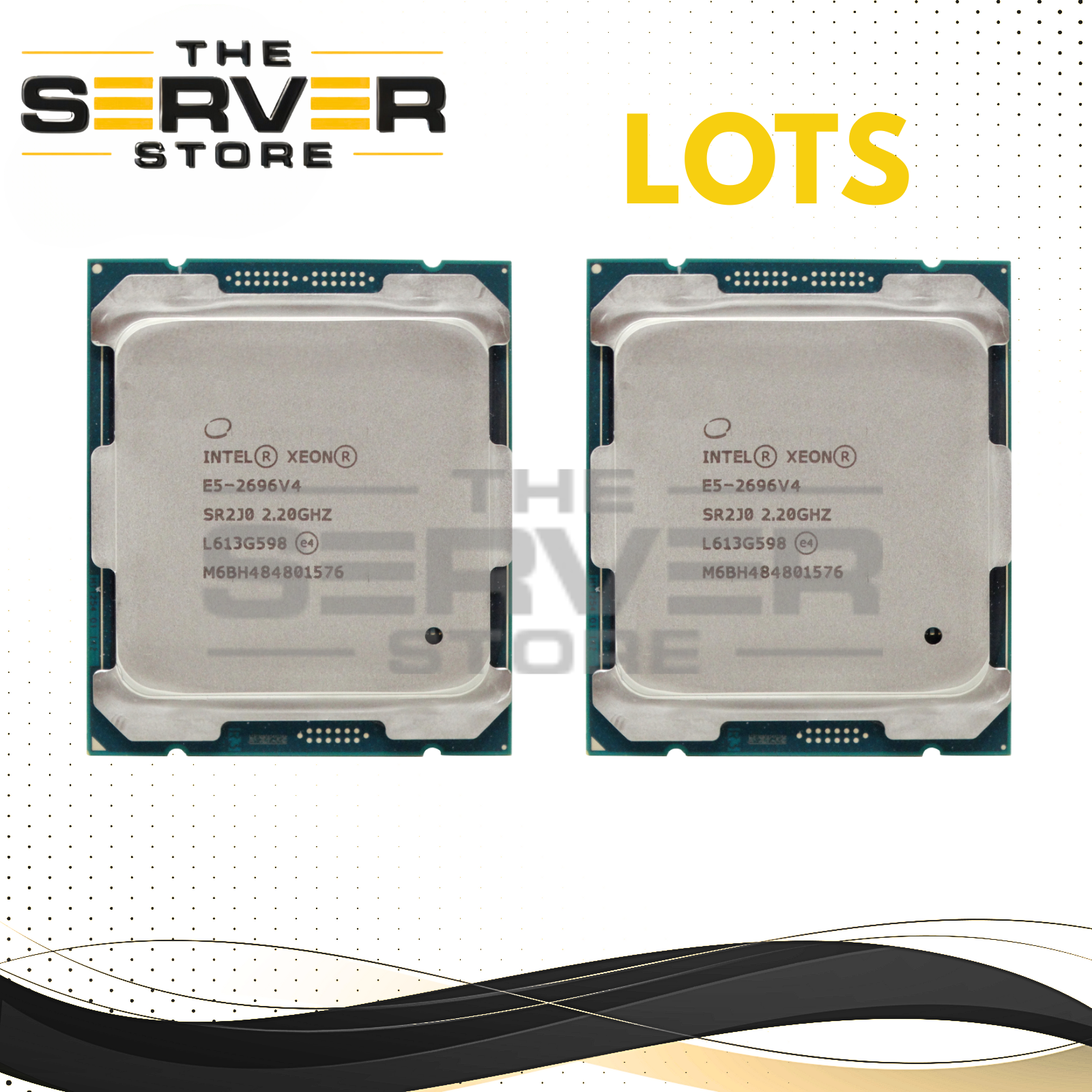 (LOT) Intel Xeon E5-2696v4 2.2GHz 22C 55MB FCLGA2011-3 CPU SR2J0