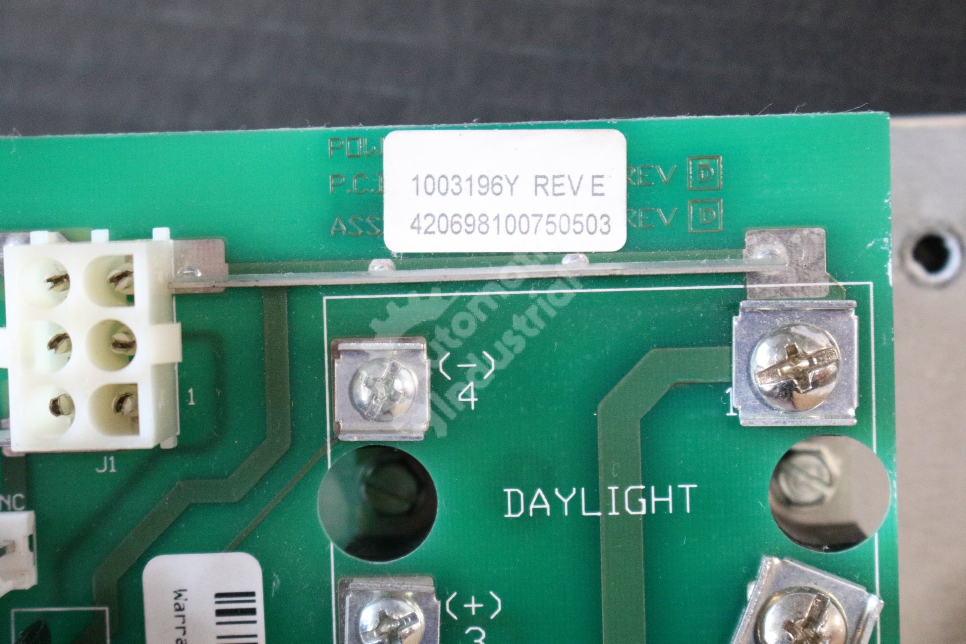 Macbeth 1003196Y 1003196YE Mounted Circuit Board Platform