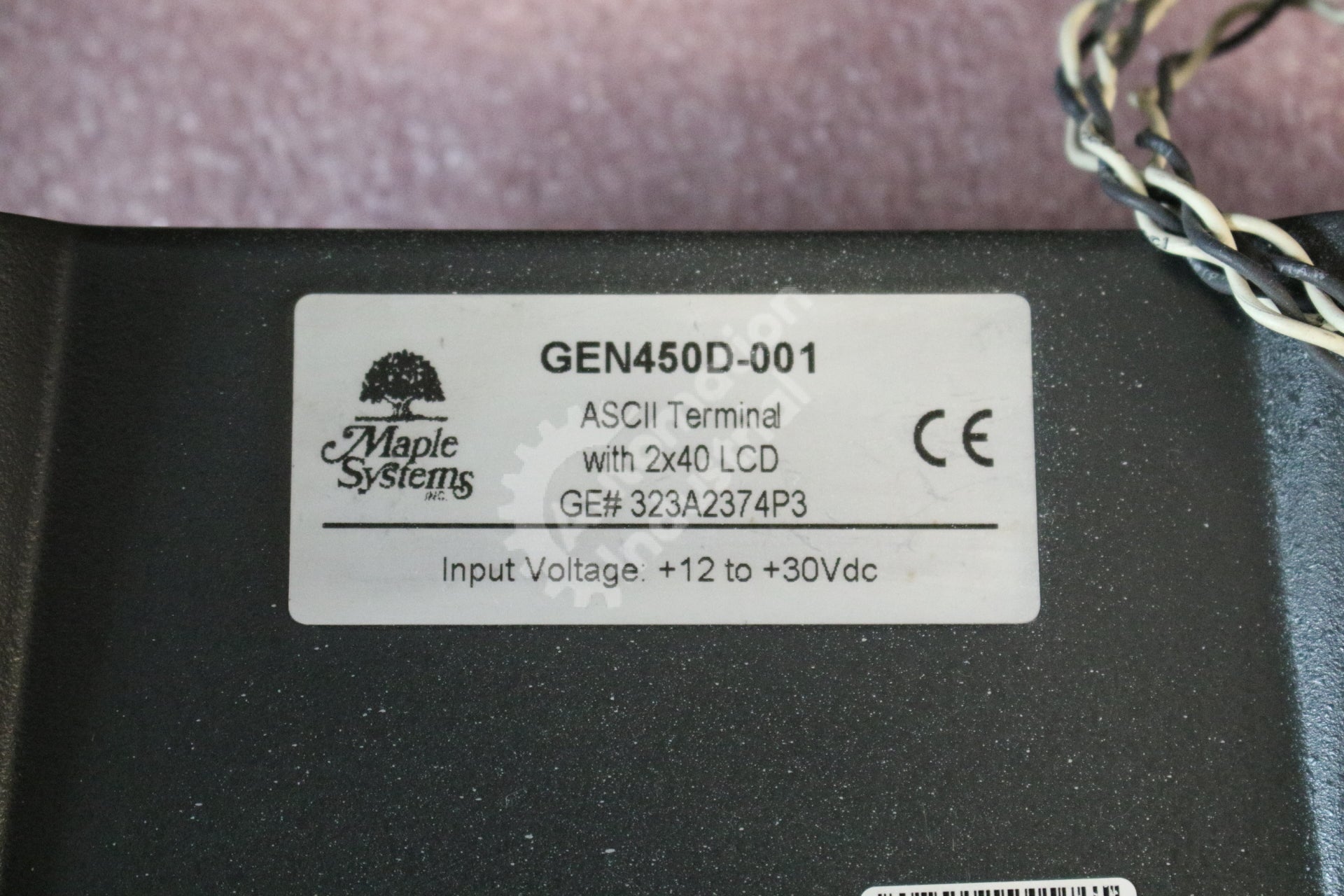 GE 323A2374P3 NP 246B2335P2 GEN450B-003 Display Mini Terminal