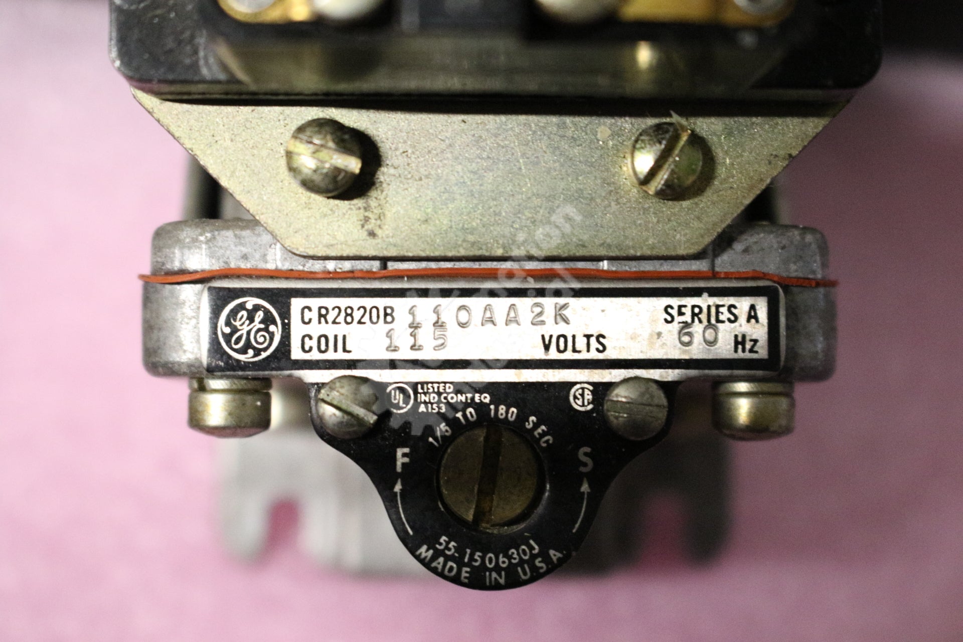 GE CR2820B110AA2 CR2820B110AA2K Time Delay Relay