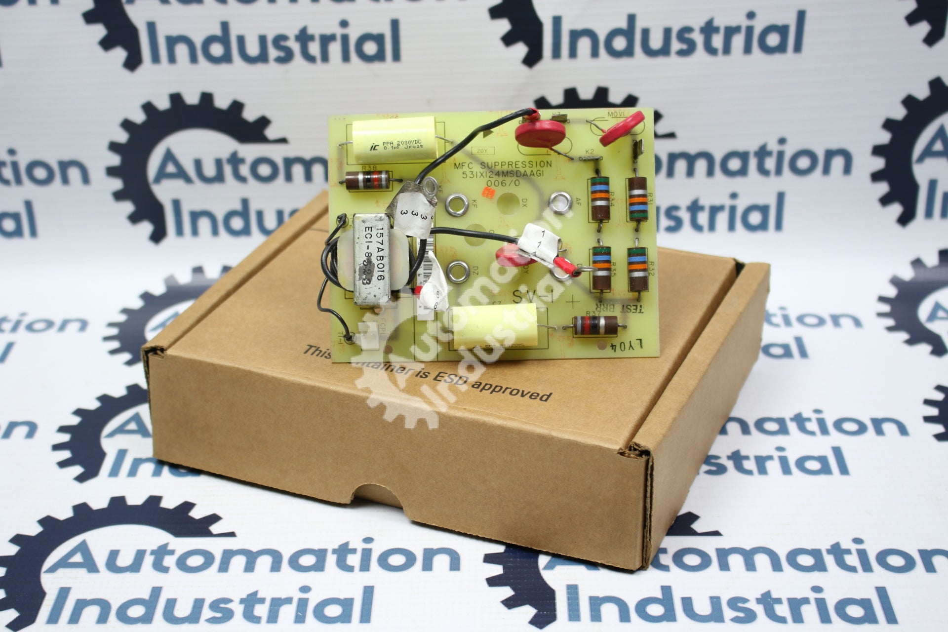 GE General Electric 531X124MSDAAG1 F31X124MSDAAG1 Suppressor Circuit Board