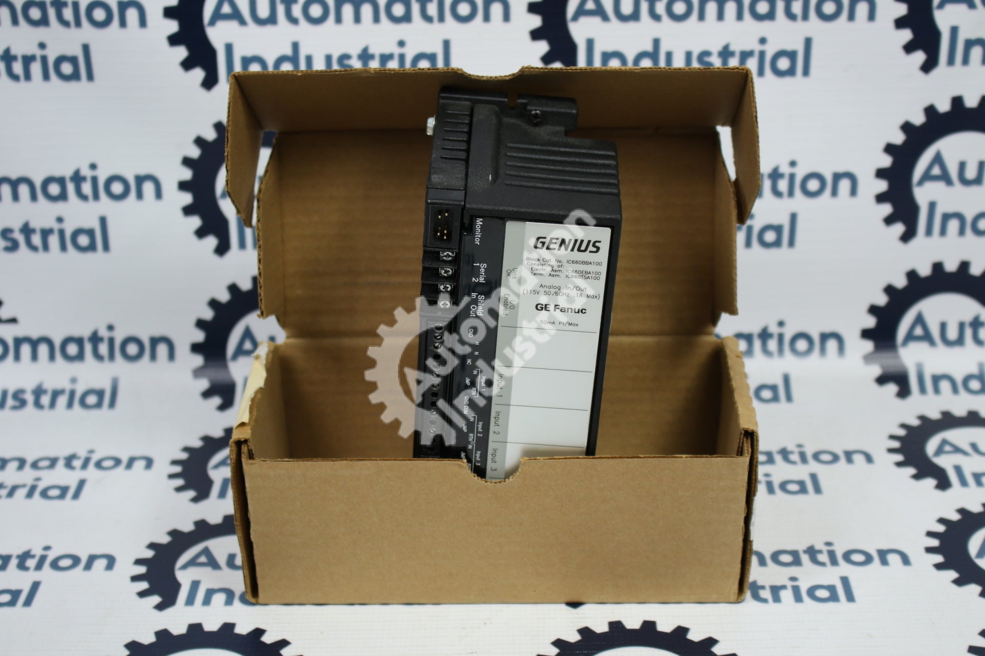 GE Fanuc IC660BBA100 Analog Input Output Module