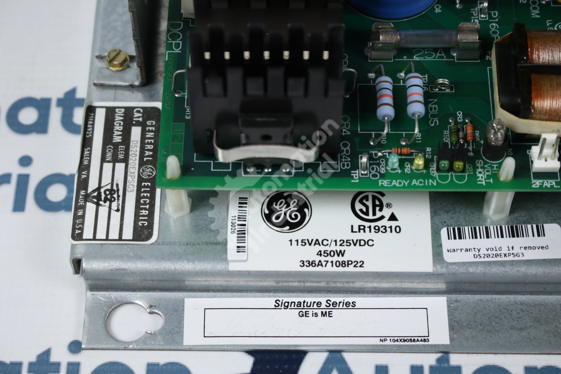 GE General Electric DS2020EXPSG3 Exciter Power Supply Module Mark V OPEN BOX
