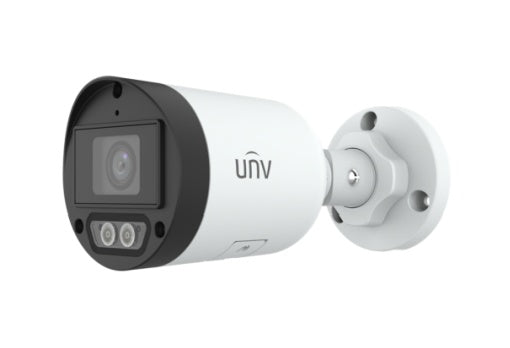 Uniview IPC2124LB-AF28K-DL 4MP Dual Light Fixed Mini Bullet, 2.8mm, Built-in Mic?No UMD?