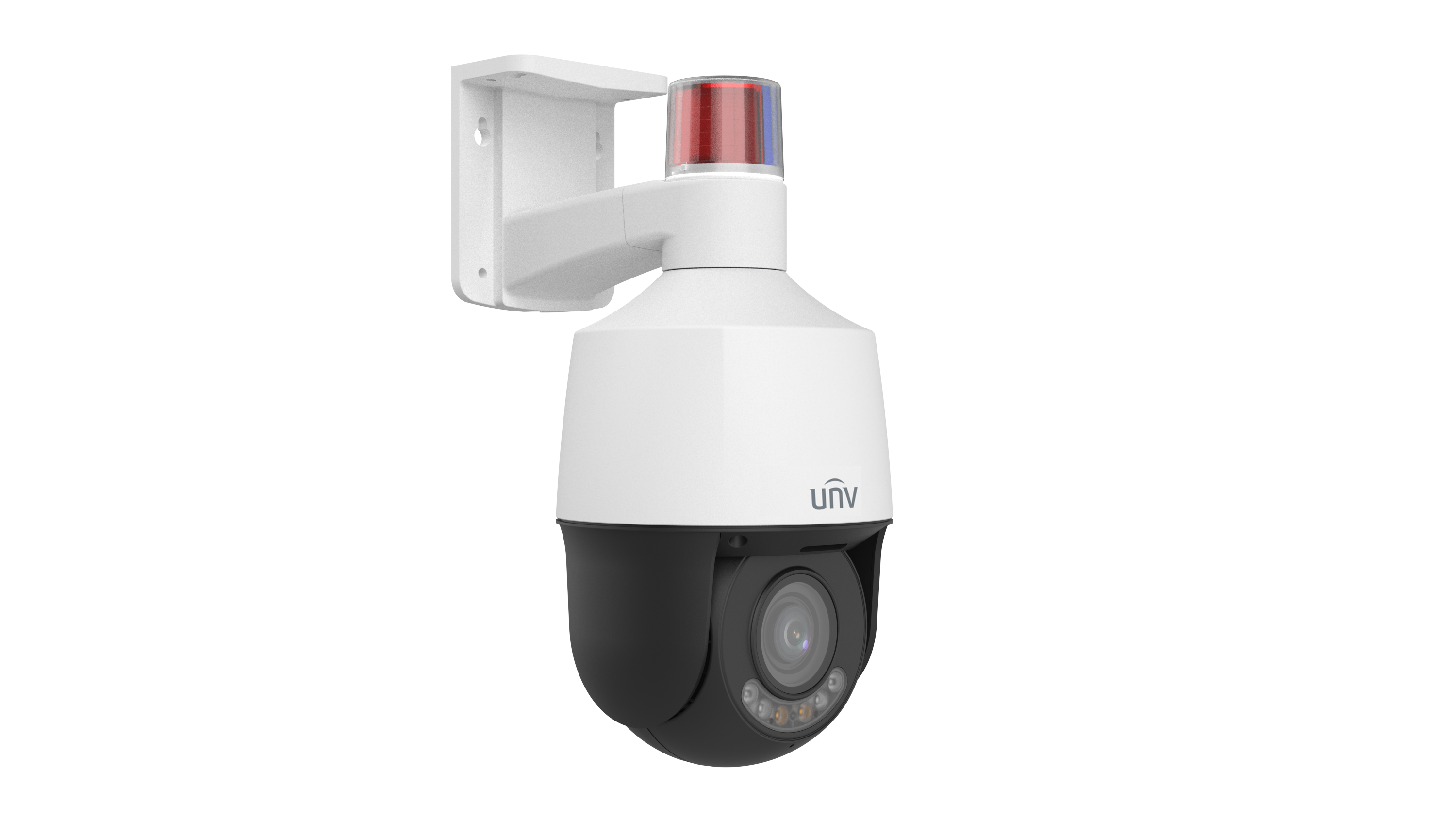 Uniview IPC6312LFW-AX5C-VG1 2MP Active Deterrence Plastic PTZ Camera (2.7mm-13.5mm,Audio&Alarm, Two-Way Audio, Starlight, Auto Tracking)