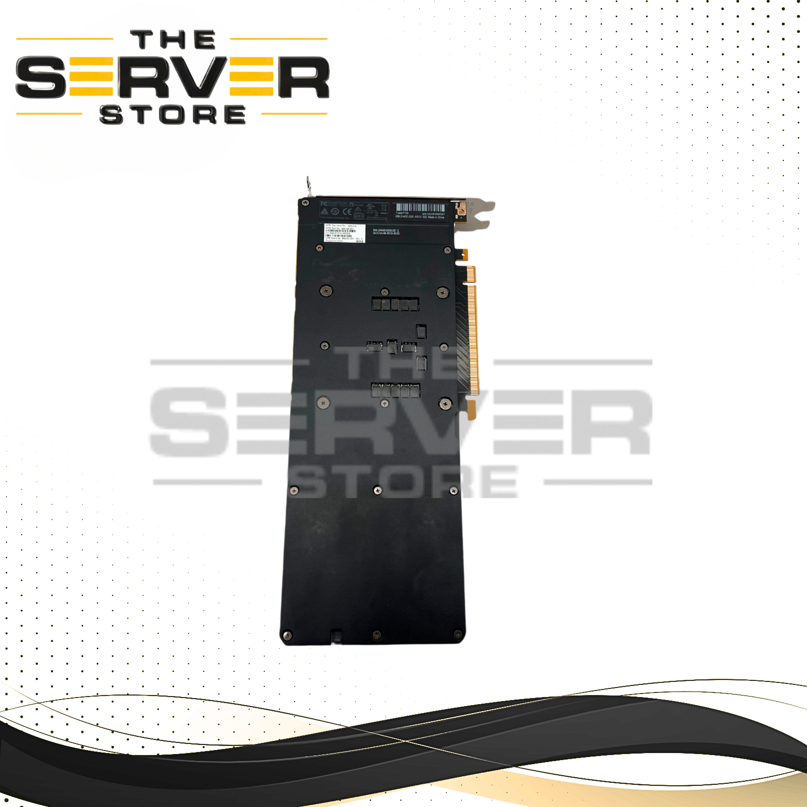 HPE Nvidia Tesla P100 16GB PCIe GPU Accelerator Q0E21A 868199-001 868585-001