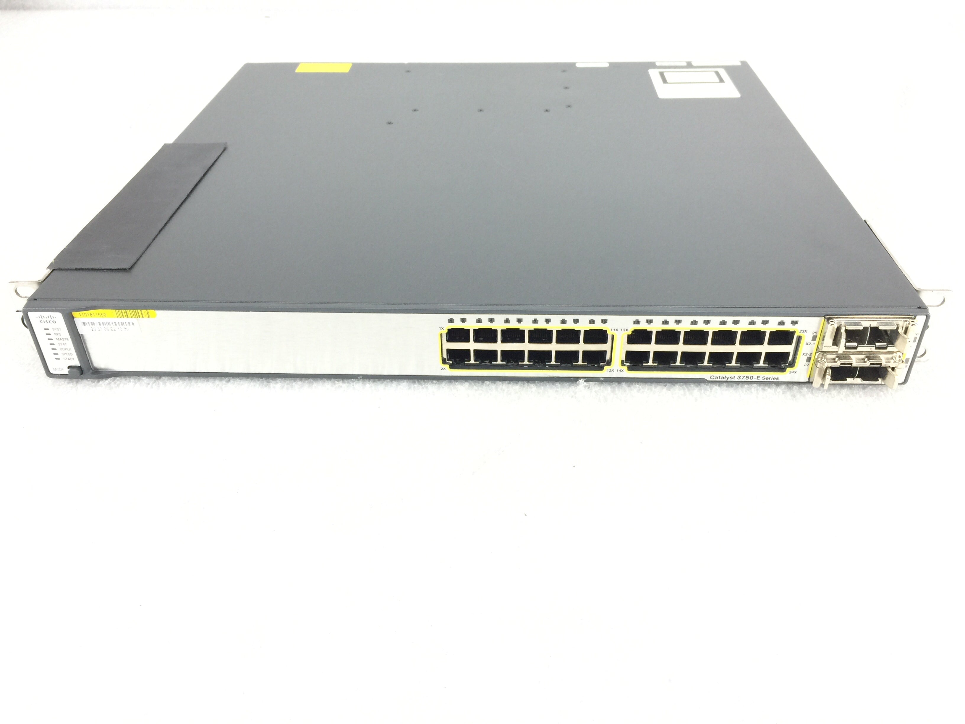 Cisco Catalyst 3750-E 24- Port Stackable Network Switch (WS-C3750E-24TD-S)
