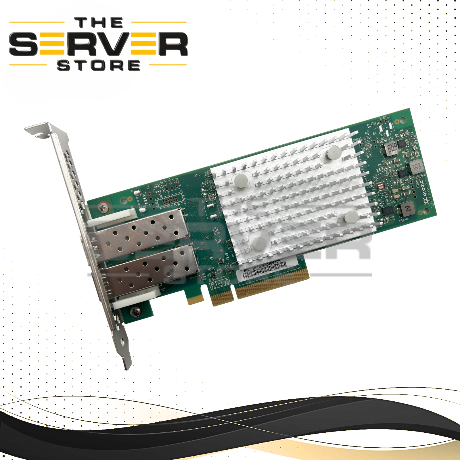 Dell QLOGIC 16GB Dual Port SFP Fiber Channel 3.0 HBA (High Profile) 0YCVFG YCVFG