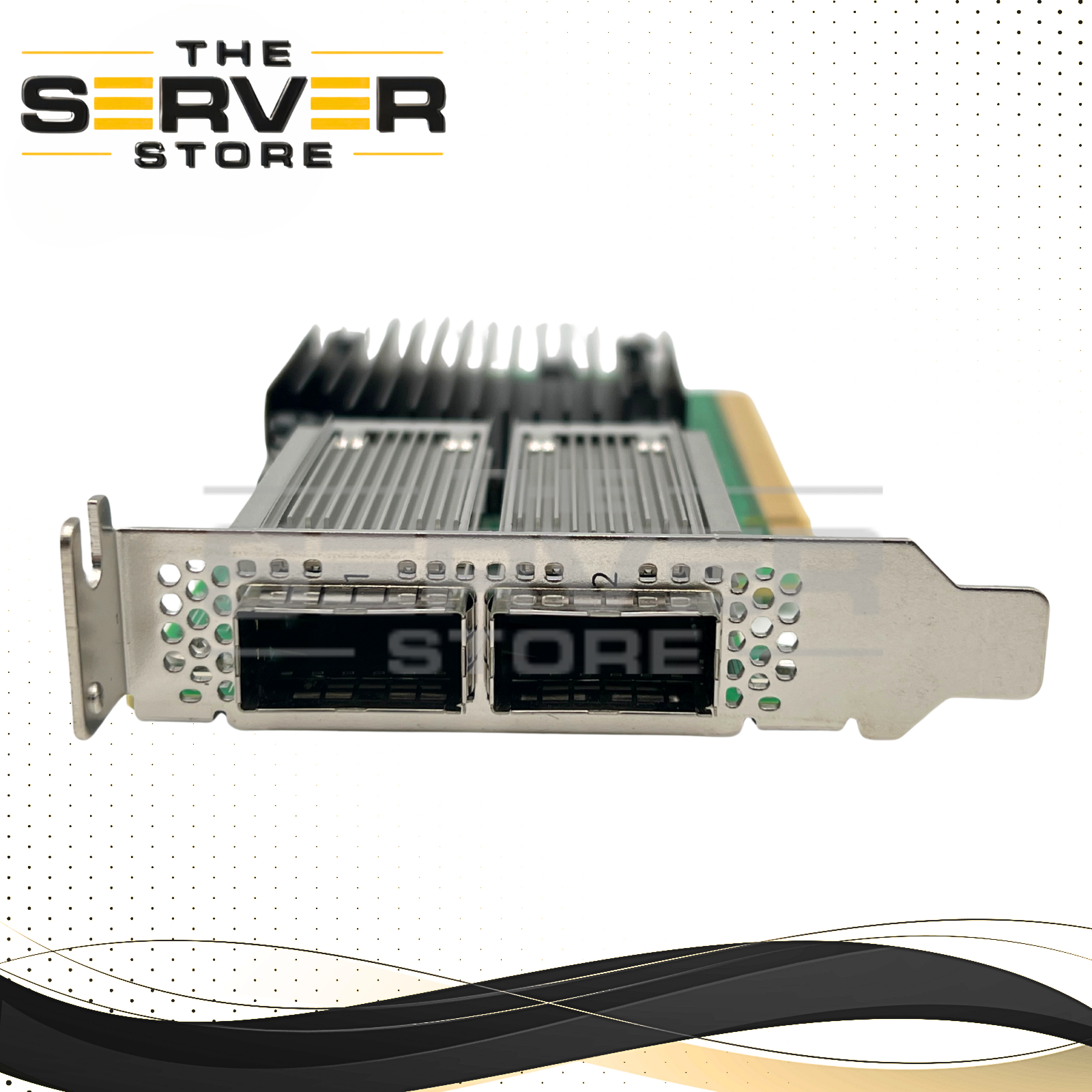 Mellanox CX556A ConnectX-5 VPI 2P QSFP28 Ethernet/InfiniBand NIC MCX556A-ECAT (Low Profile Bracket)