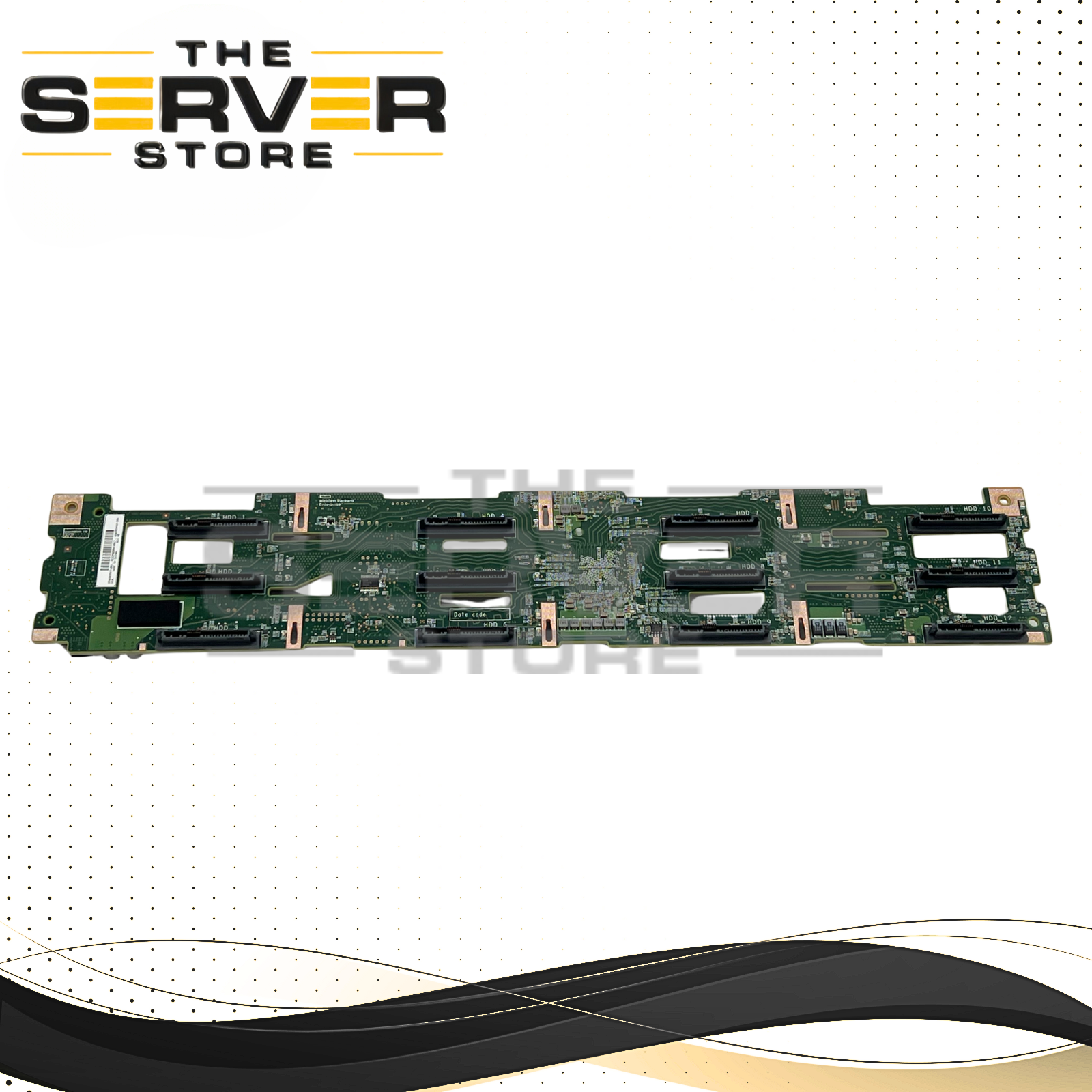 HP Apollo 4200 Gen 9 12-Bay LFF Disk Drive Backplane 809947-001
