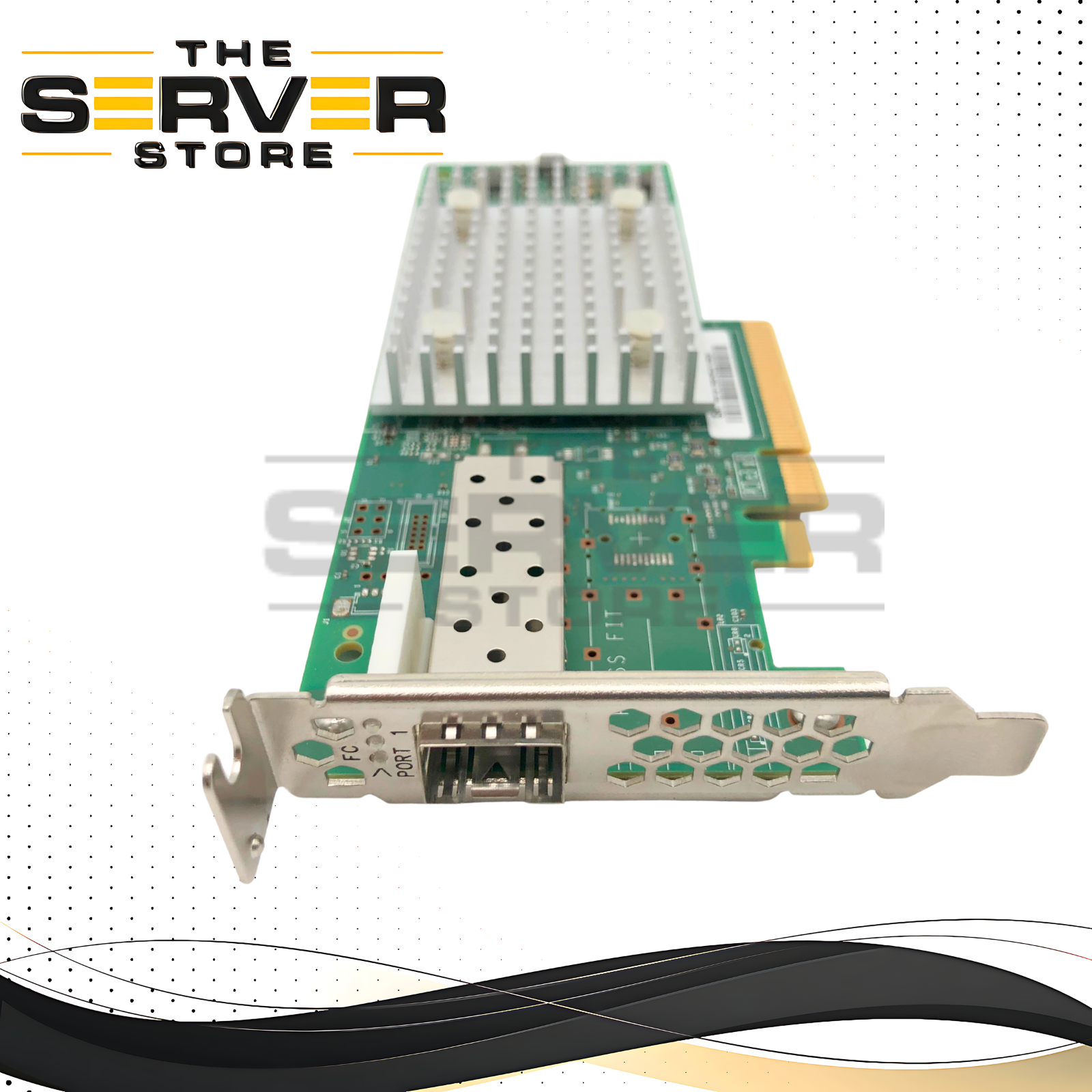 Dell QLogic QLE2690L 16Gb/s Single Port Fibre Channel (FC) Host Bus Adapter (HBA) with Low Profile Bracket. P/N: T80X9, 0T80X9.