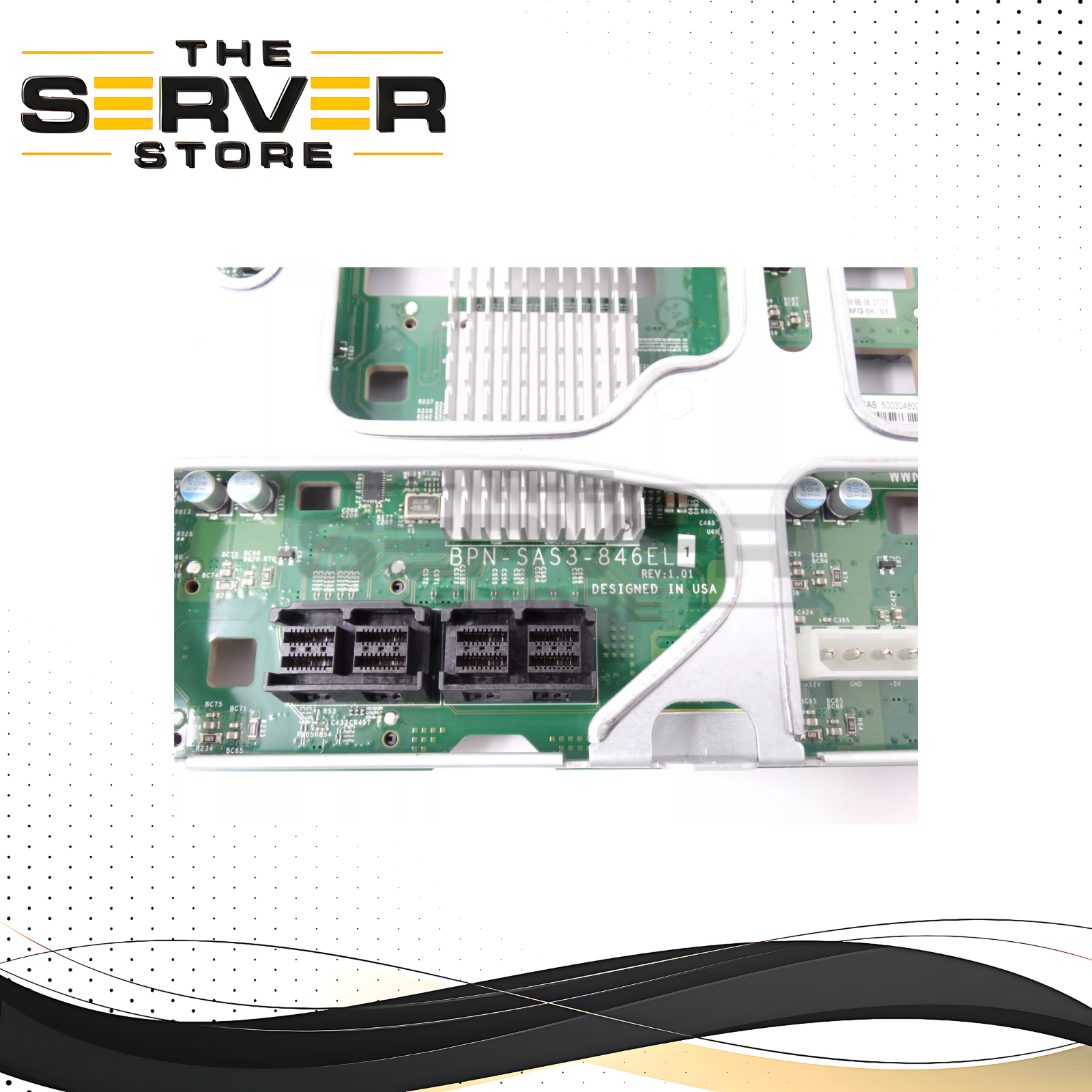 Supermicro 24 Port 12Gbps 4U SAS 3 Single Expander Backplane BPN-SAS3-846EL1