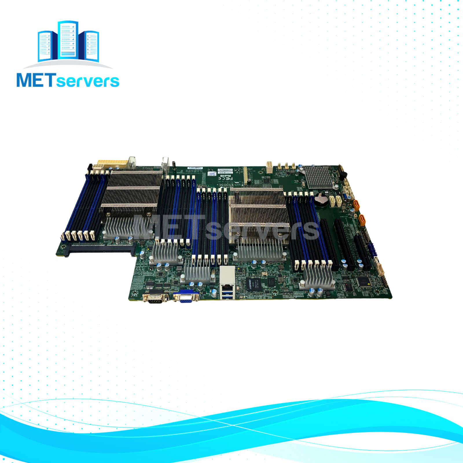 Super Micro Motherboard Dual socket R3 (LGA 2011) (For SuperServer Only) (X10DSC)