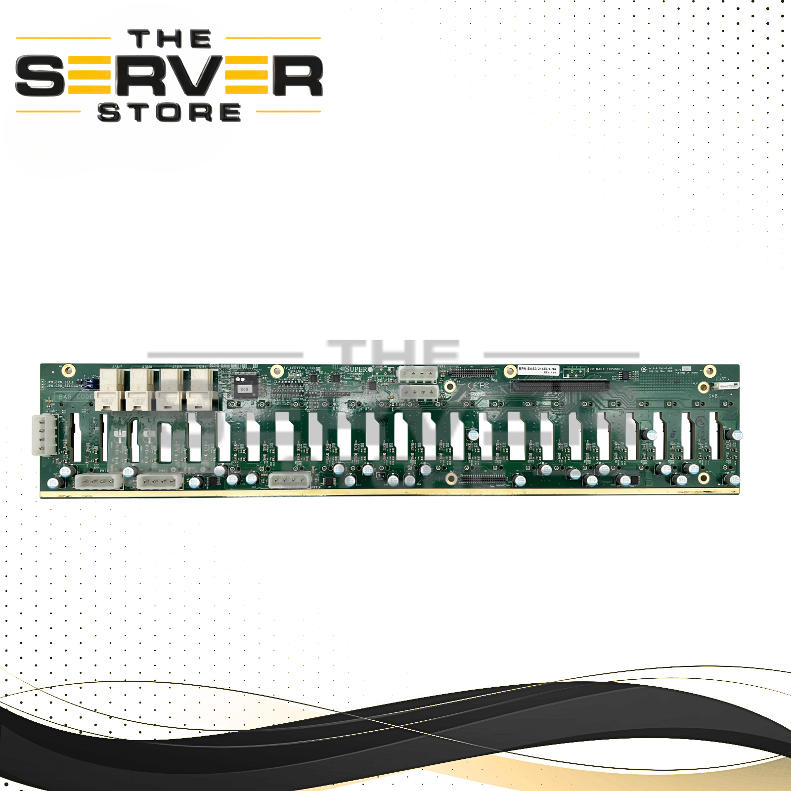 Supermicro 24 Bay 2.5 SAS/SATA/NVMe HD/SSD Extender Backplane BPN-SAS3-216EL1-N4