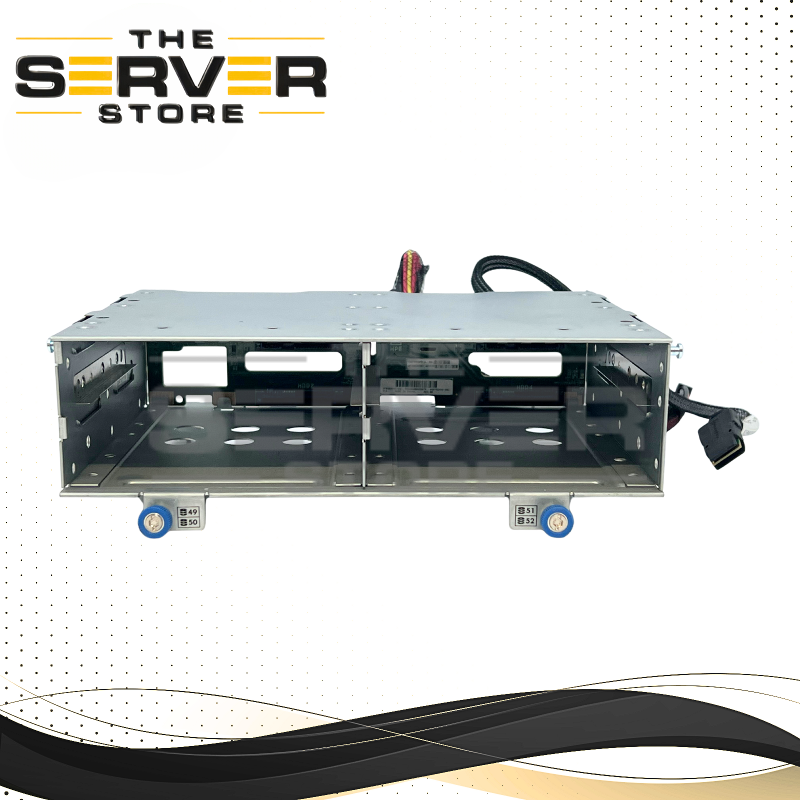 HPE Apollo 4200 G10 4 Bay LFF Rear Drive Cage w/ Backplane 809949-001 P08868-001