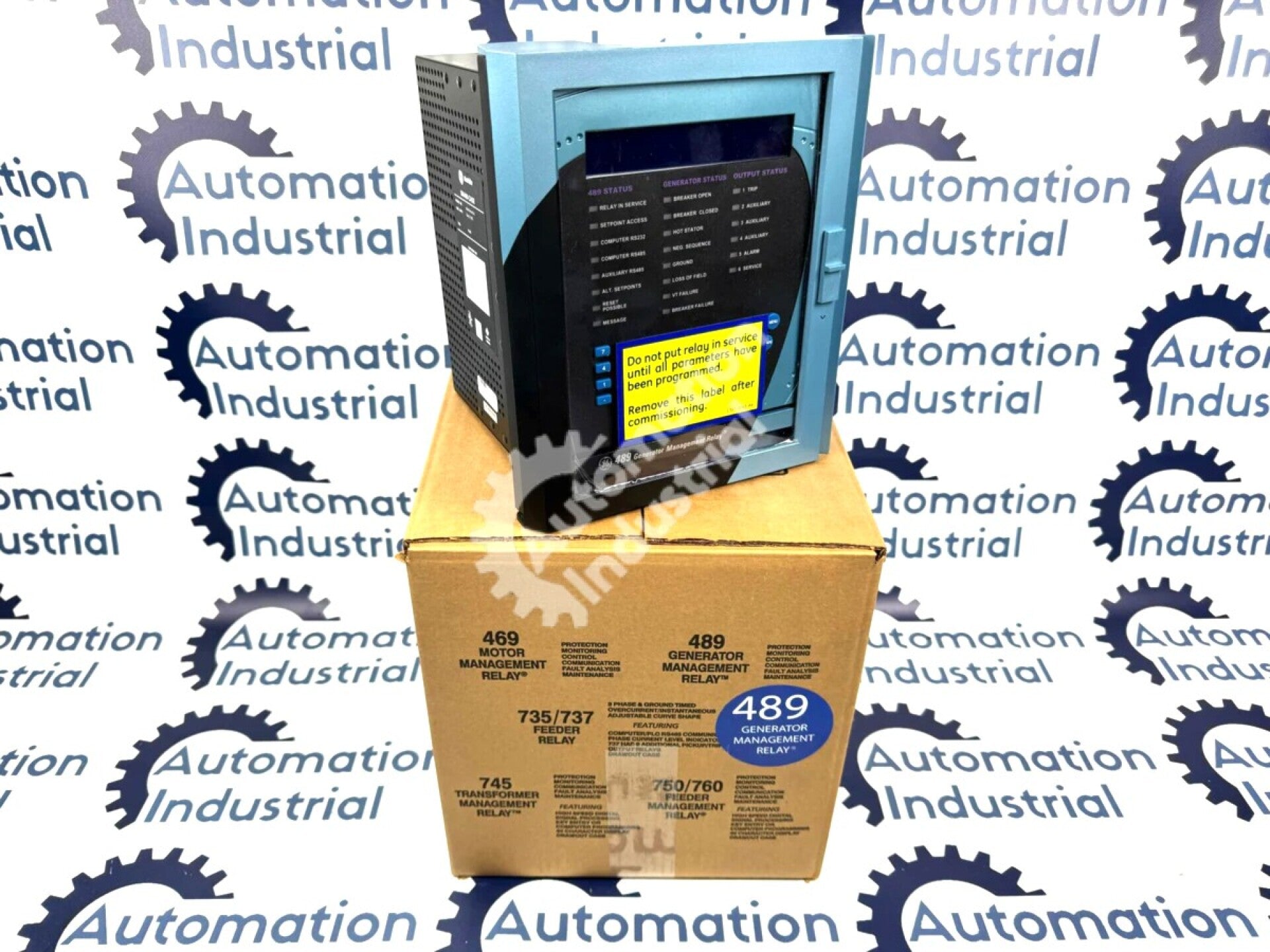 489-P1-HI-A20-E By GE Multilin Generator Management Relay NSFP