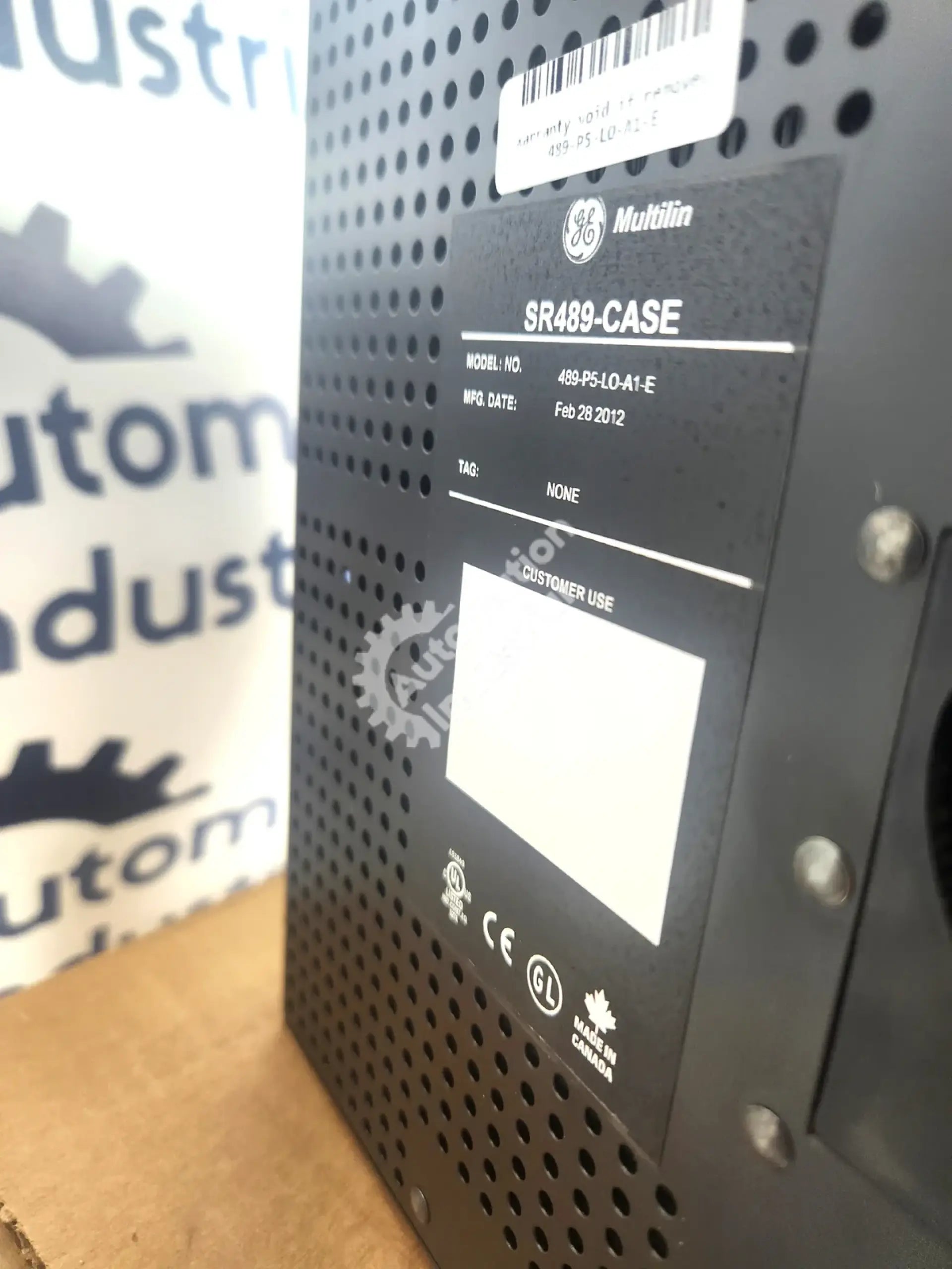 489-P5-LO-A1-E By GE Multilin Generator Management Relay NSFP