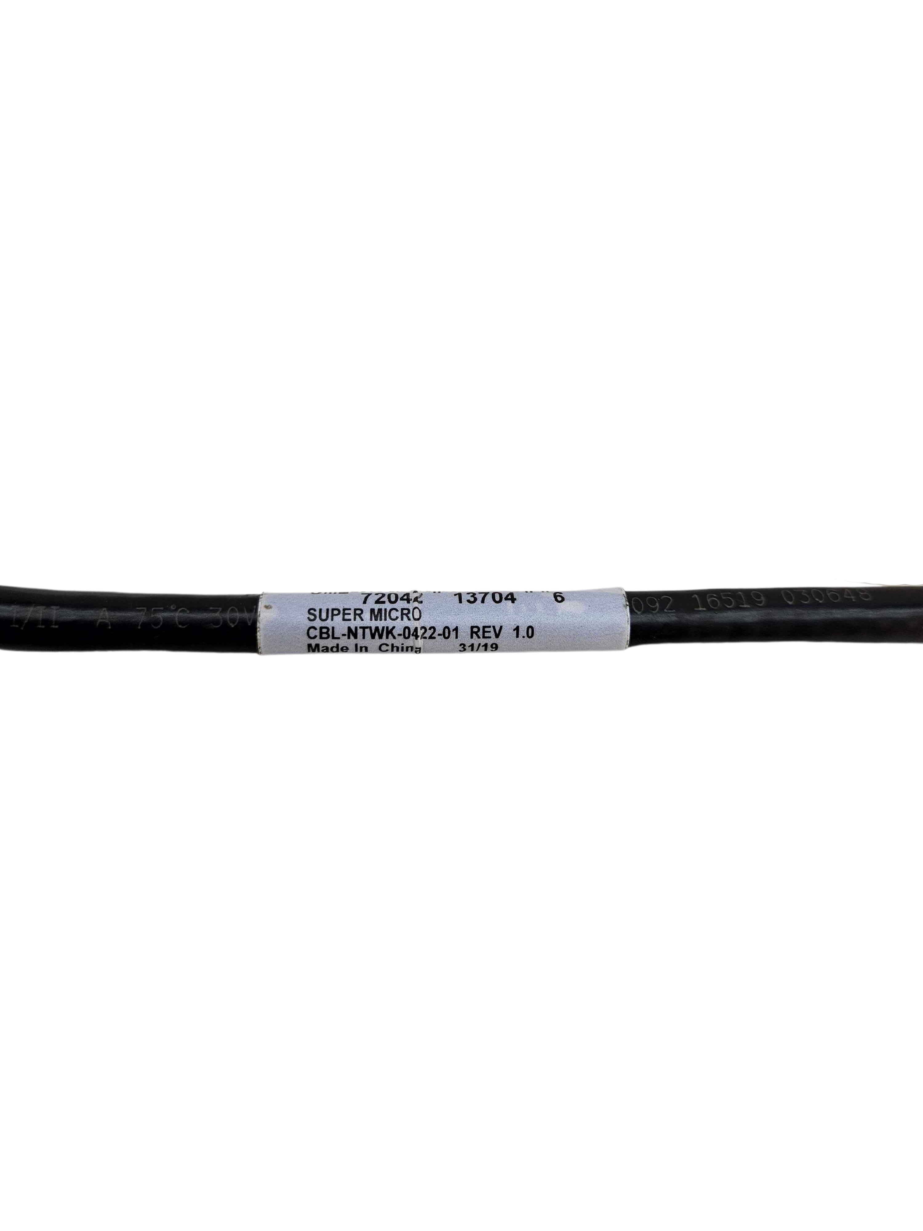 Supermicro 40G QSFP+ Passive Twinax DAC 5m Copper Cable (CBL-NTWK-0422-01)