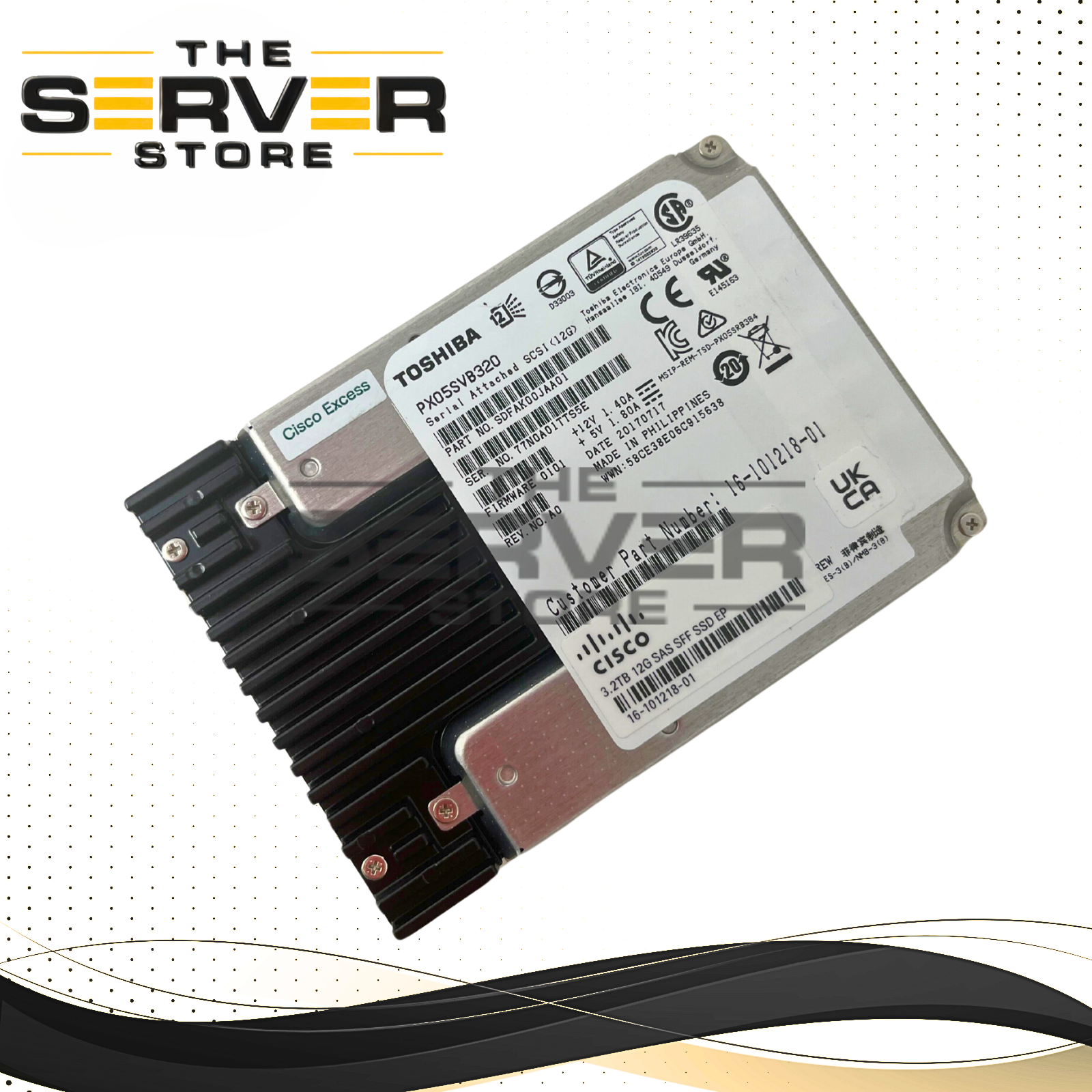 Cisco Enterprise Performance 3.2TB SAS 12Gbps 2.5'' SSD Solid State Drive (UCS-SD32T123X-EP)