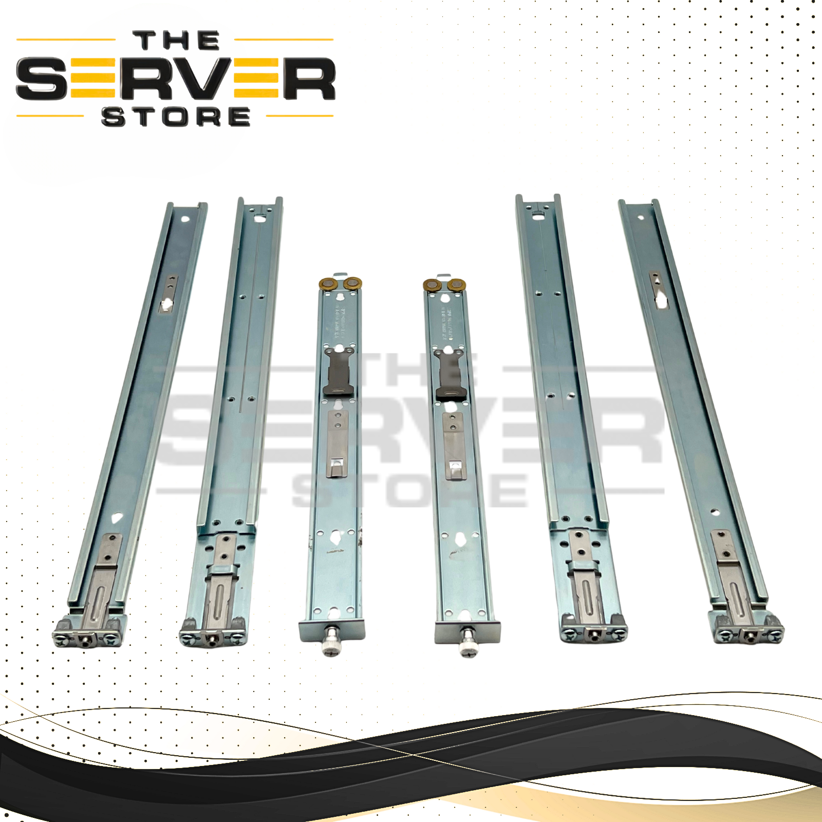 rista Switch 1U 4-post Adjustable Rails Kit ASY-00905-05 ASY-01536 ASY-00985-03
