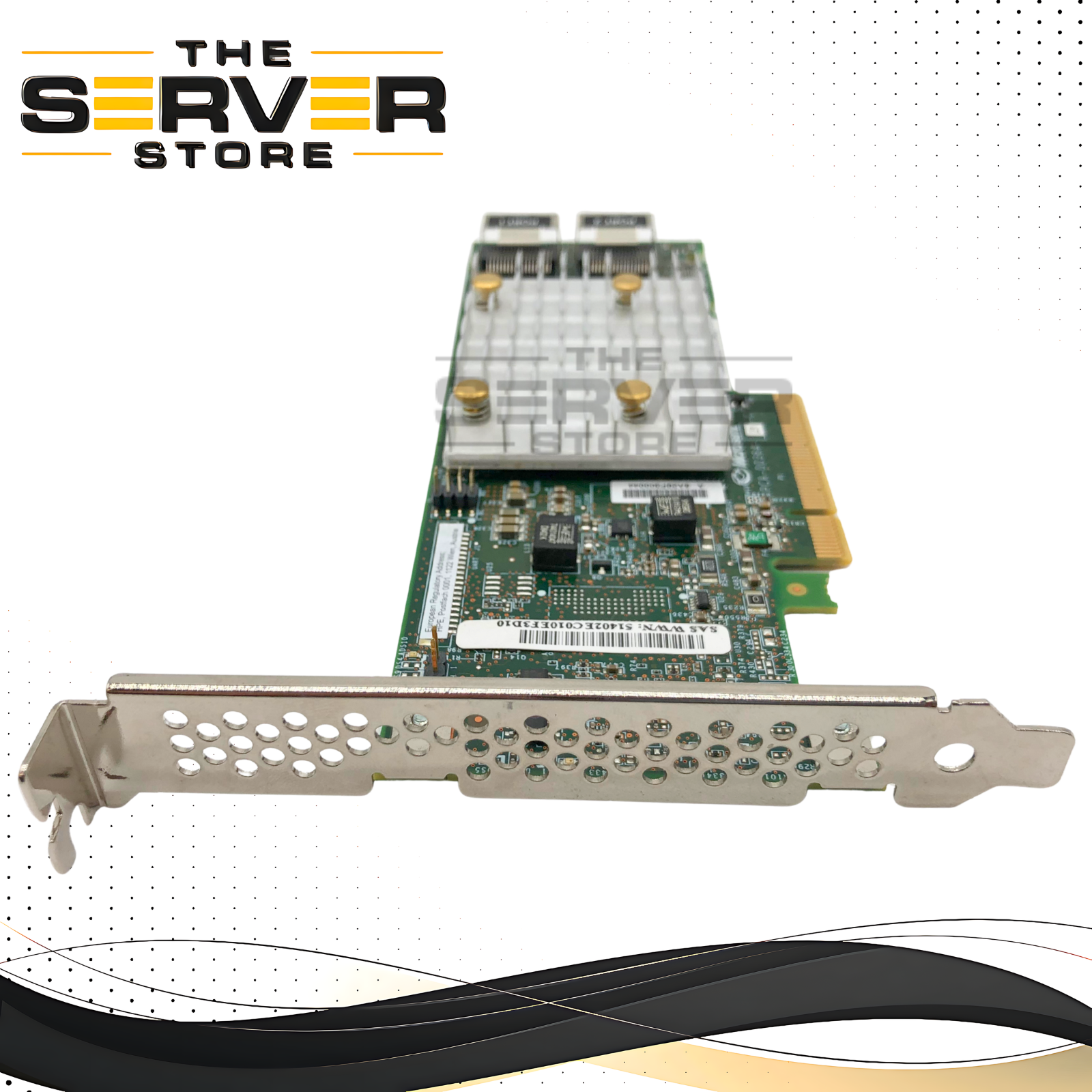 HPE Smart Array E208i-p SR 8-Port 12Gb/s SAS/SATA PCIe RAID Controller for ProLiant Gen10 Servers. RAID 0, 1, 5, 10. P/N: 836266-001.