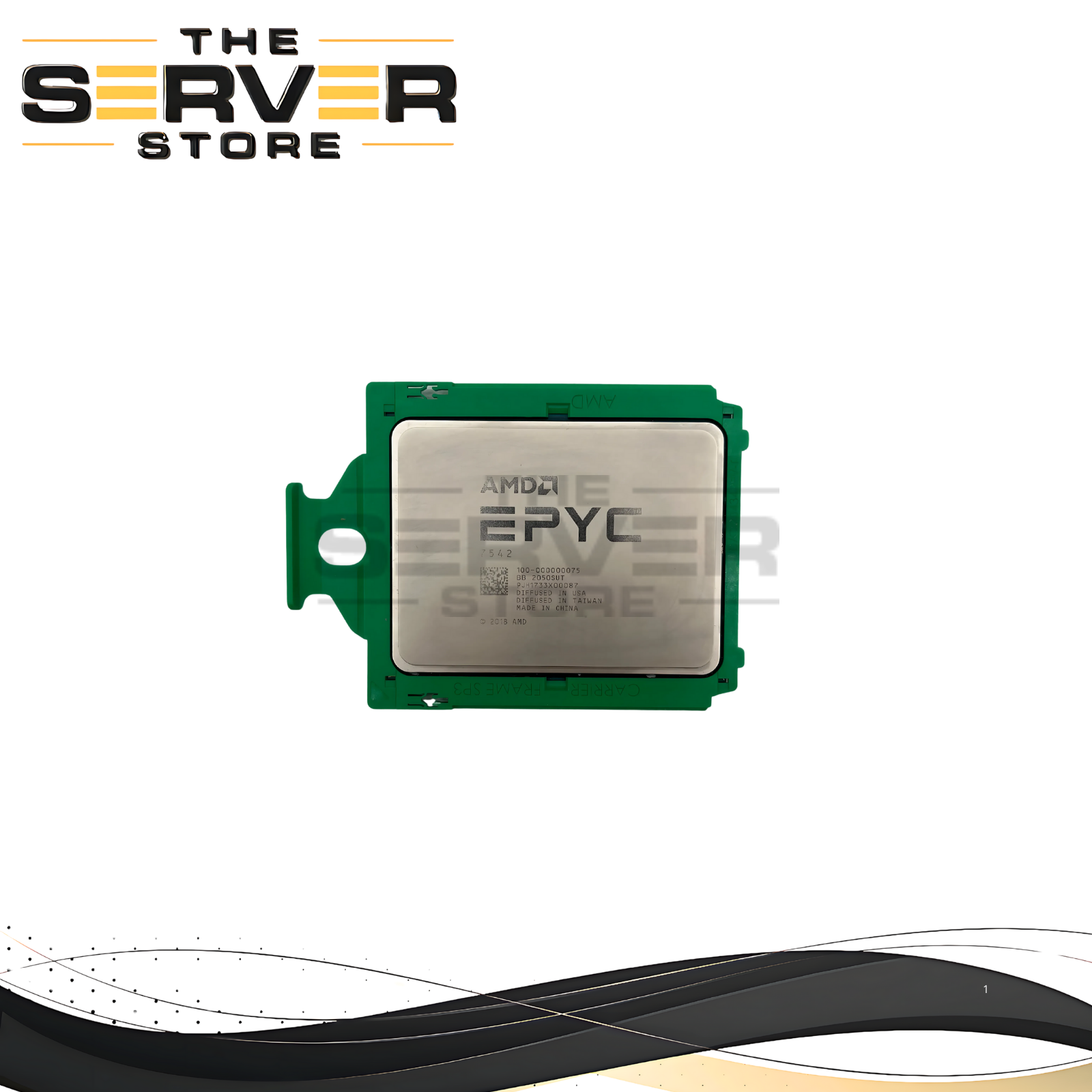 AMD EPYC 7542 2.90GHz 32C 128MB 225W SP3 CPU (Dell Locked) 100-000000075
