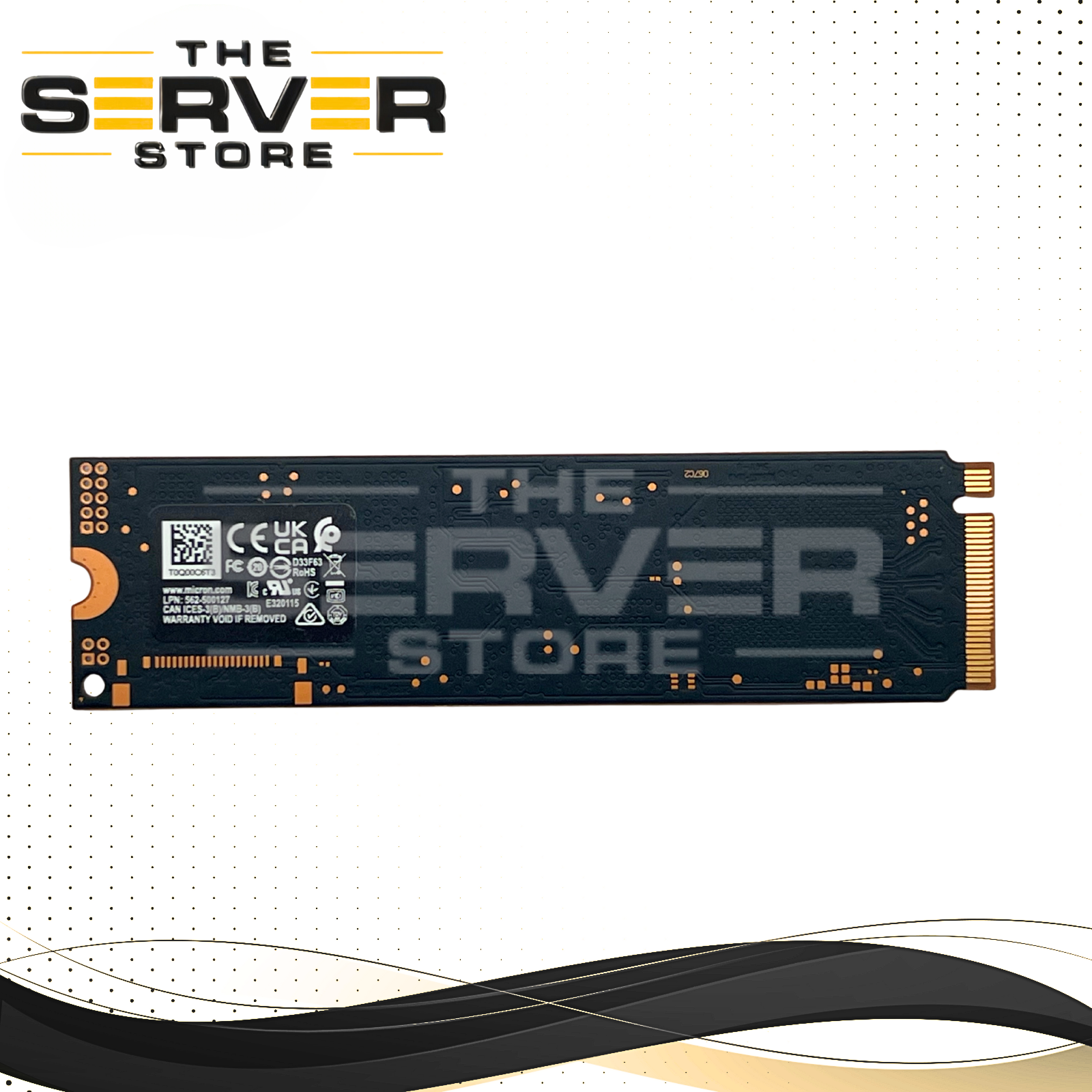 Dell 2TB NVMe 2280 M.2 PCIe Gen4.0 x4 SSD Micron 3400 MTFDKBA2T0TFH 0VX5CD VX5CD