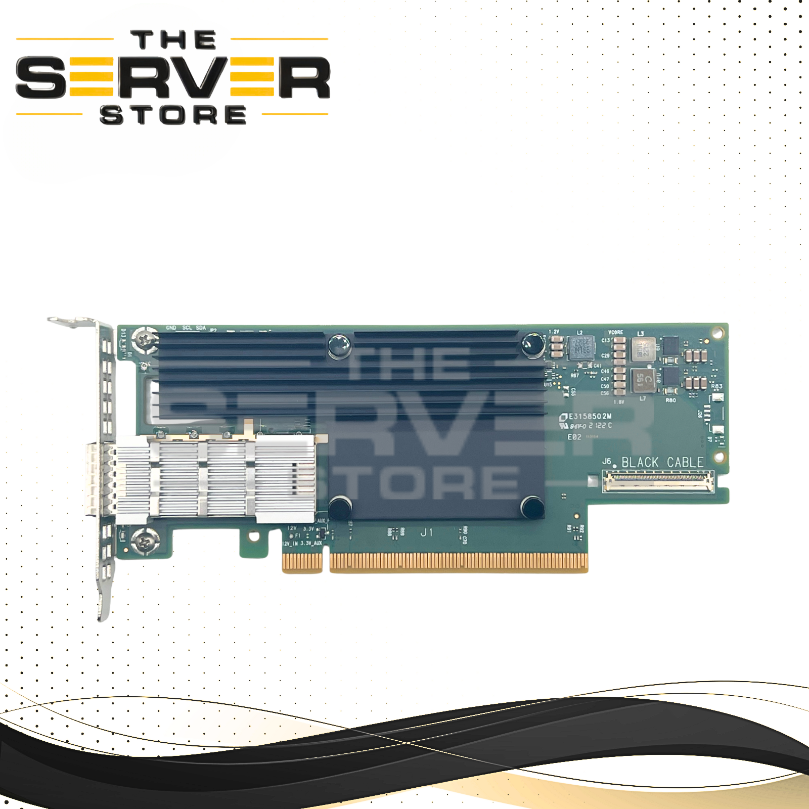 Mellanox ConnectX-6 InfiniBand HDR/Ethernet 200GB 1P QSFP56 NIC MCX653105A-HDAT