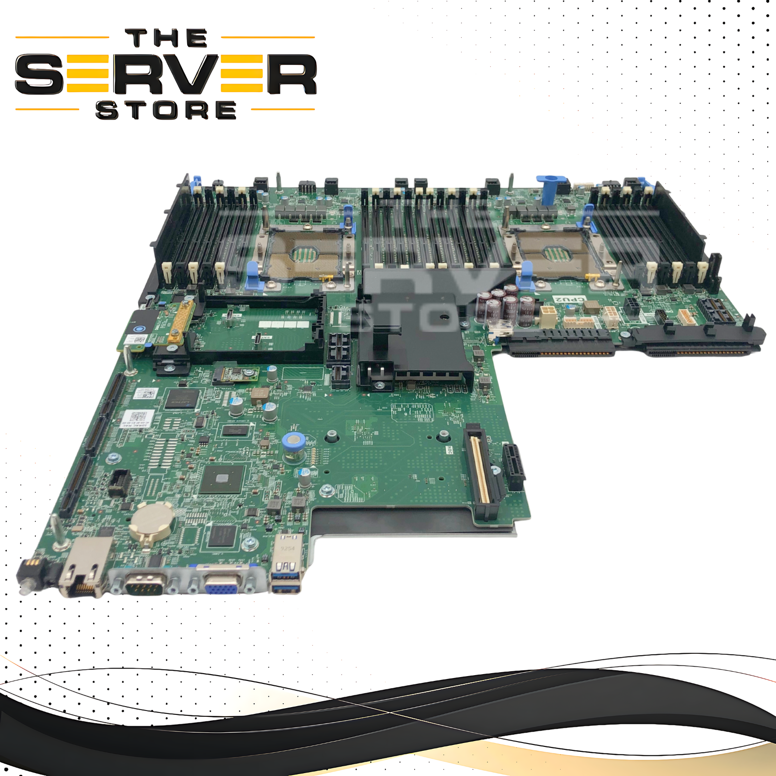 Dell EMC PowerEdge R740xd Server Motherboard. Dual LGA3647 Sockets for Intel Xeon Scalable CPUs. 24x DDR4 DIMM Slots. P/N: YNX56, 0YNX56.