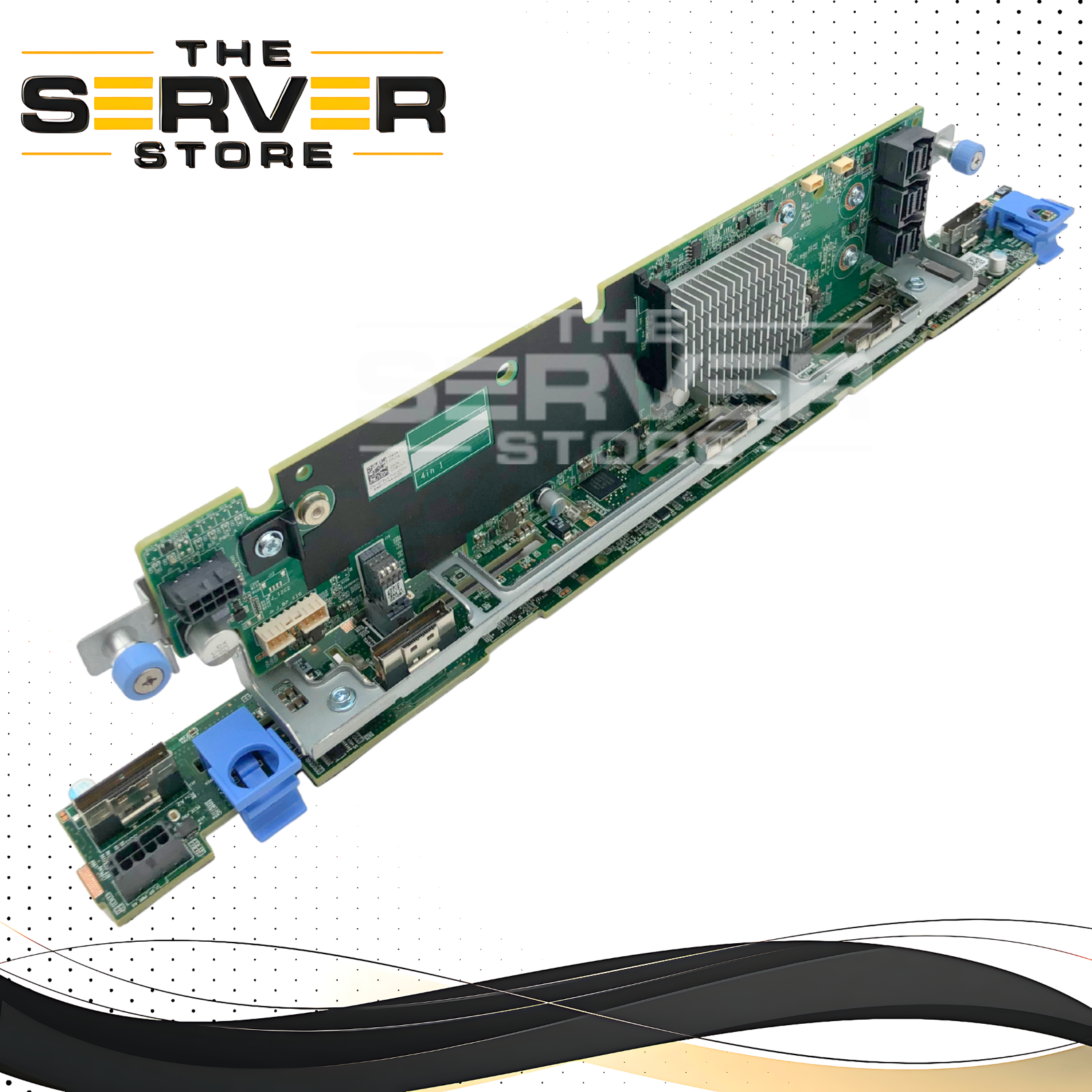 Dell PowerEdge R640 10-Bay 2.5" NVMe SSD Backplane Board (4-in-1 Configuration). P/N: NFNNV, 0NFNNV.