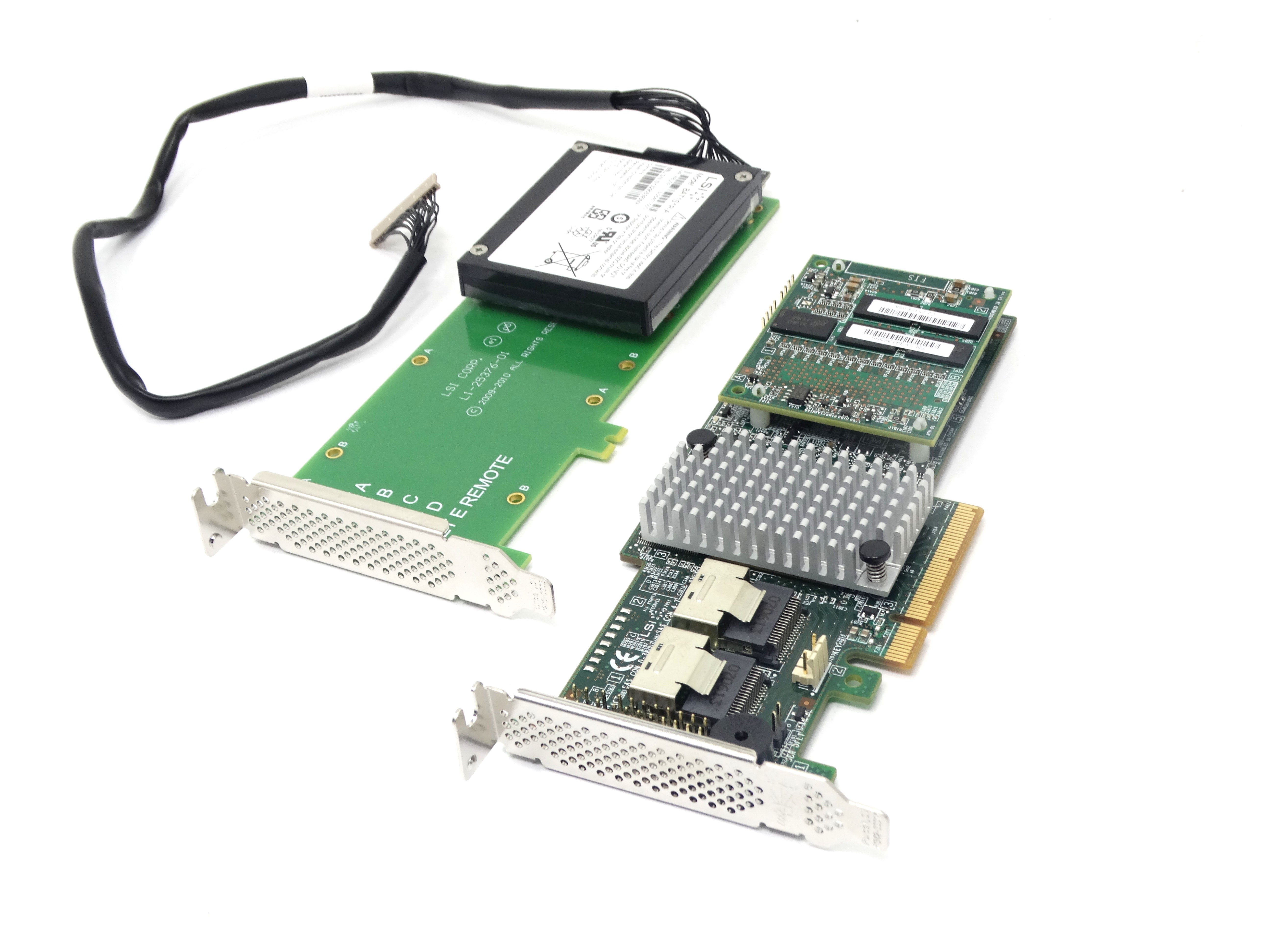 LSI 9270-8i 8-port 6Gbps SAS SATA PCIe RAID Controller Card 1GB w/ CacheVault (L3-25422-29B)