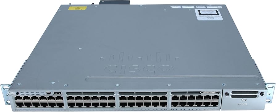 Cisco WS-C3850-48PW-S Refurbished 48-Port PoE+ Gigabit Switch