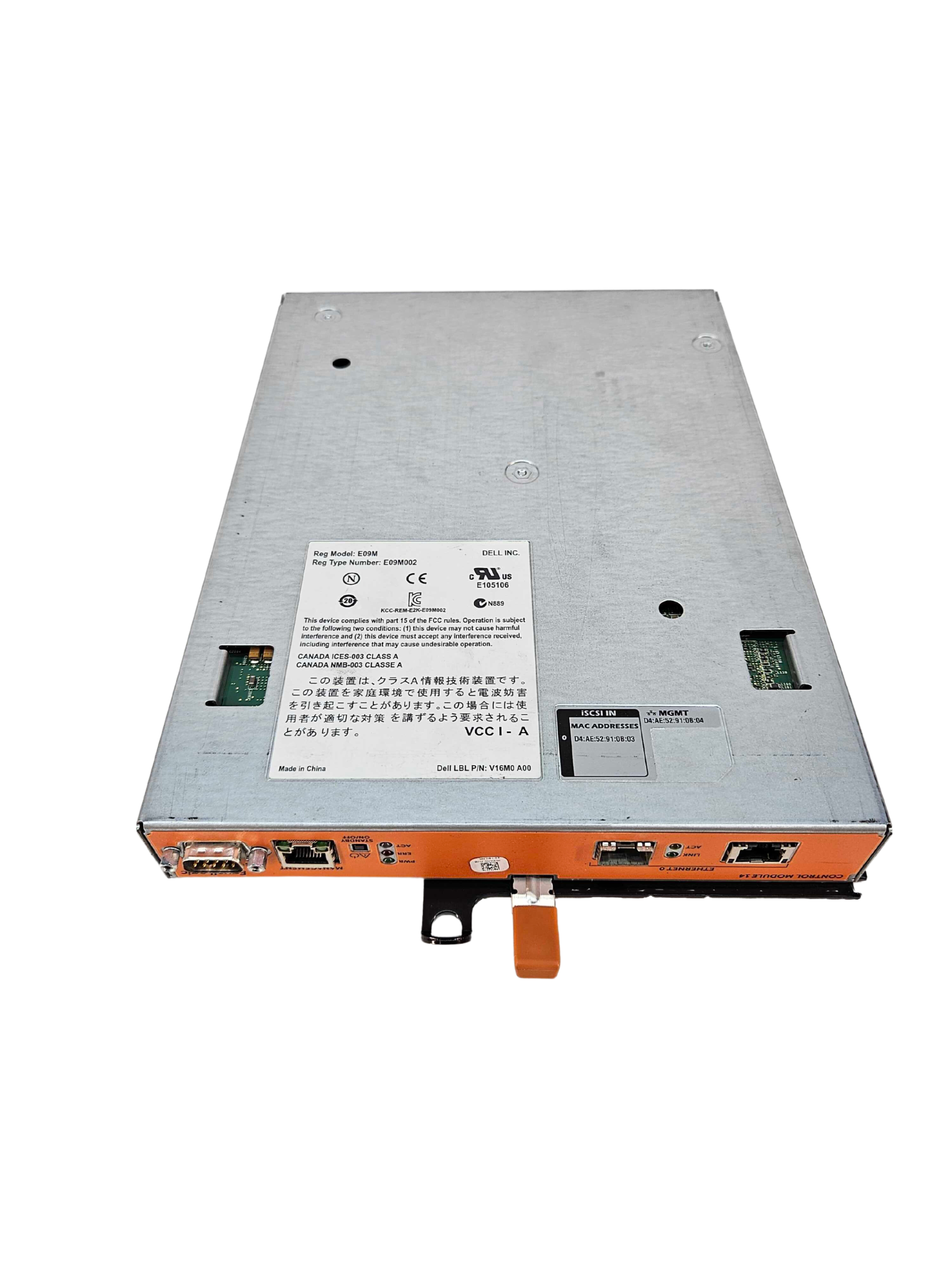 Dell EqualLogic PS6110 Type 14 Control Module (5G97D)