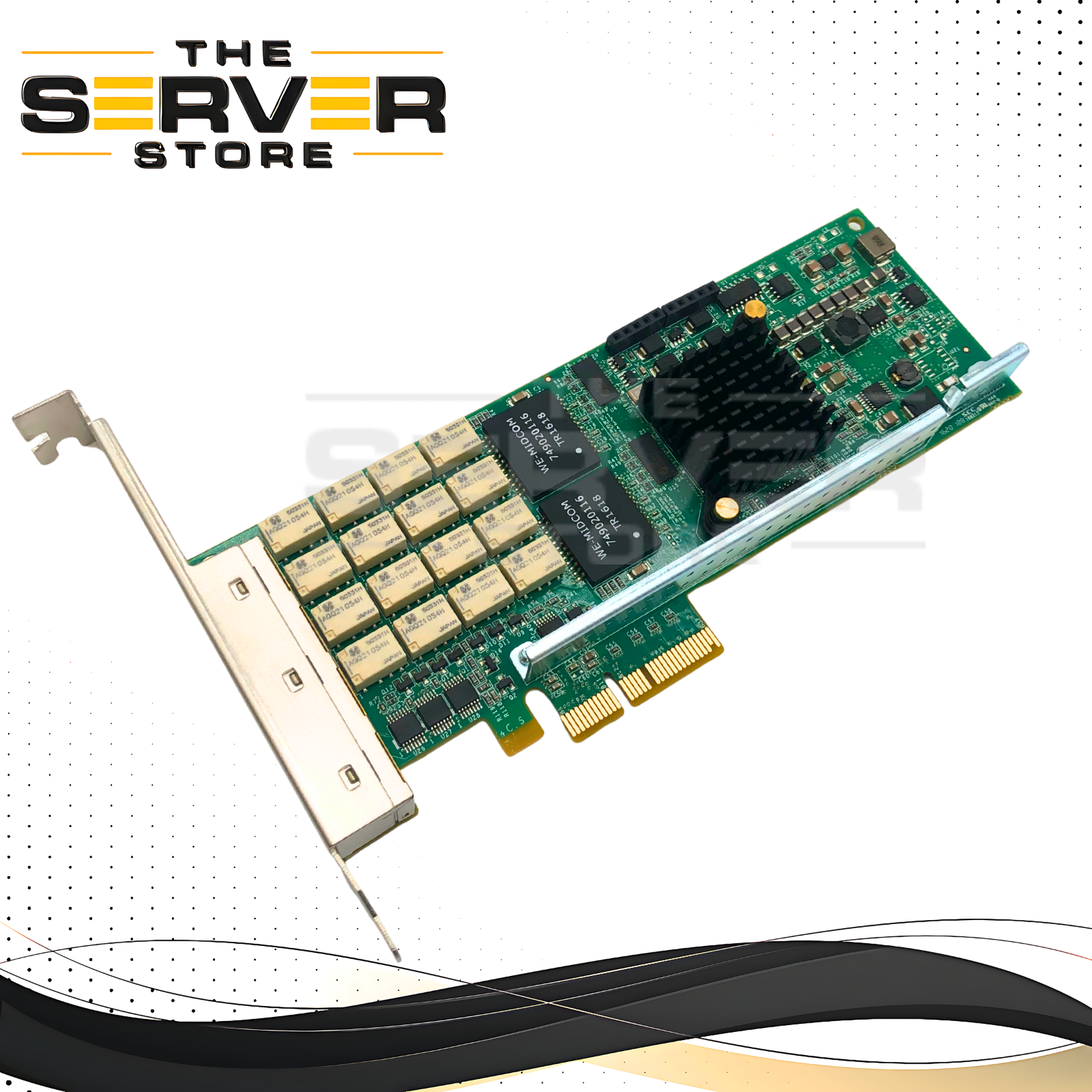 Riverbed Silicom Quad-Port 1GbE RJ-45 Copper Bypass NIC 410-00115-01