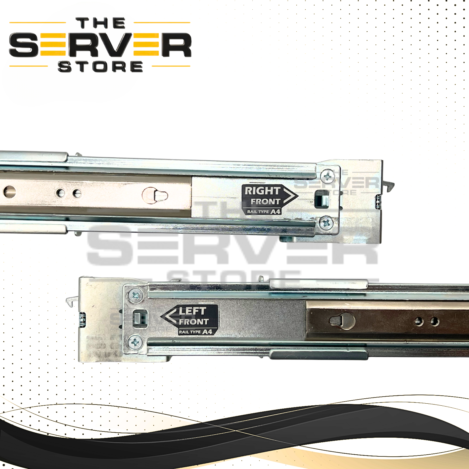 Dell A4 1U Static 2/4 post Rail Kit for PowerEdge / PowerVault 0C597M C597M