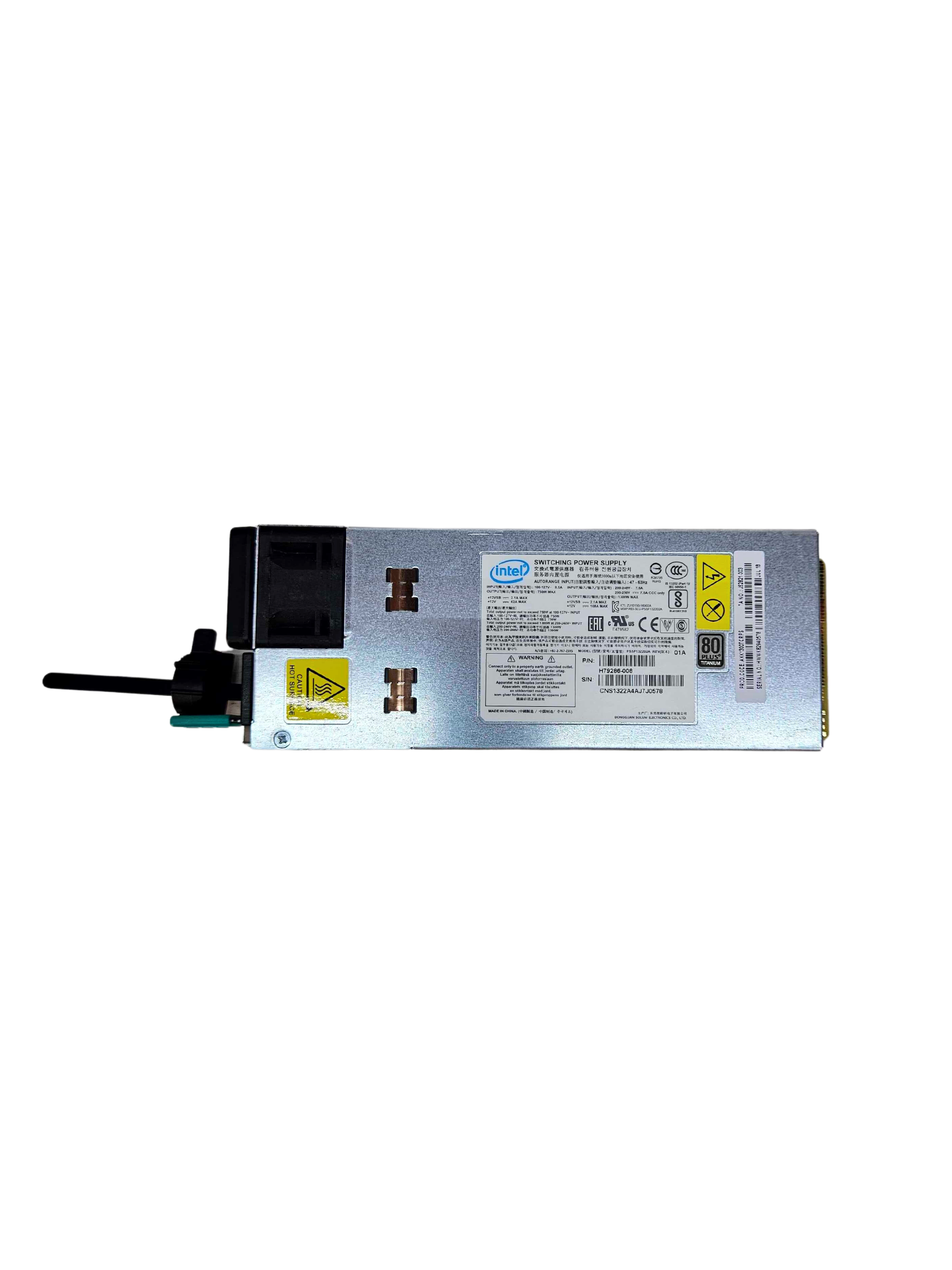 INTEL R2308WFTZS 1300W Switching Power Supply PSSF132202A
