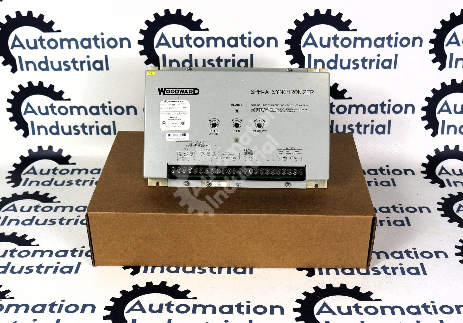 9907-028 by Woodward Speed & Phase Matching Synchronizer SPM-A