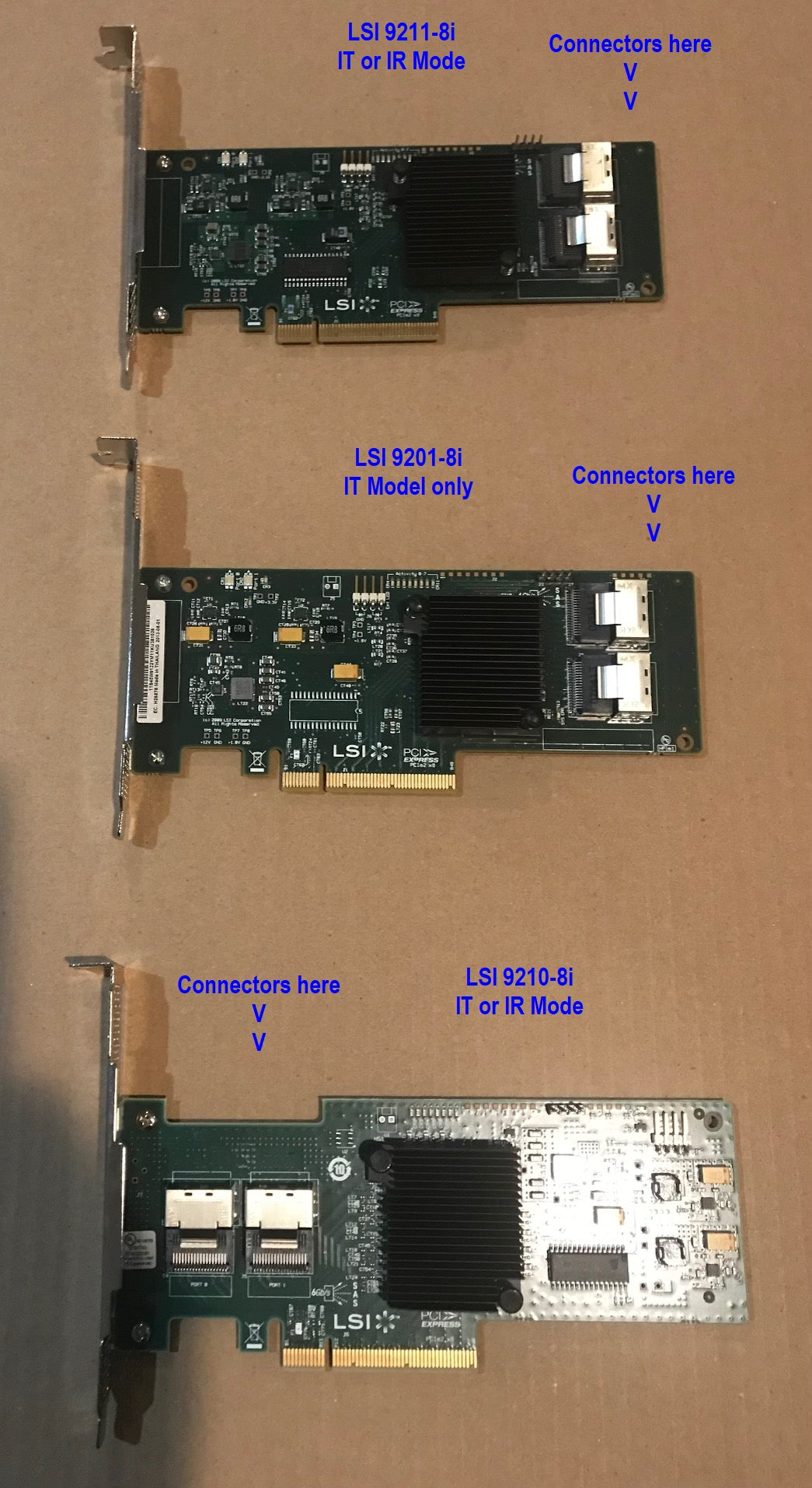 Original LSI 9211-8i P20 IT Mode for ZFS FreeNAS unRAID 8-Port 6Gbps SAS HBA