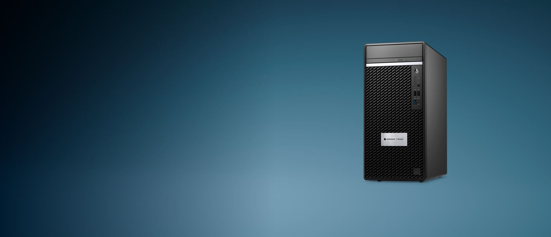 Milestone HE350T-24TB Husky IVO 350 Tower, 24TB(2x12TB)