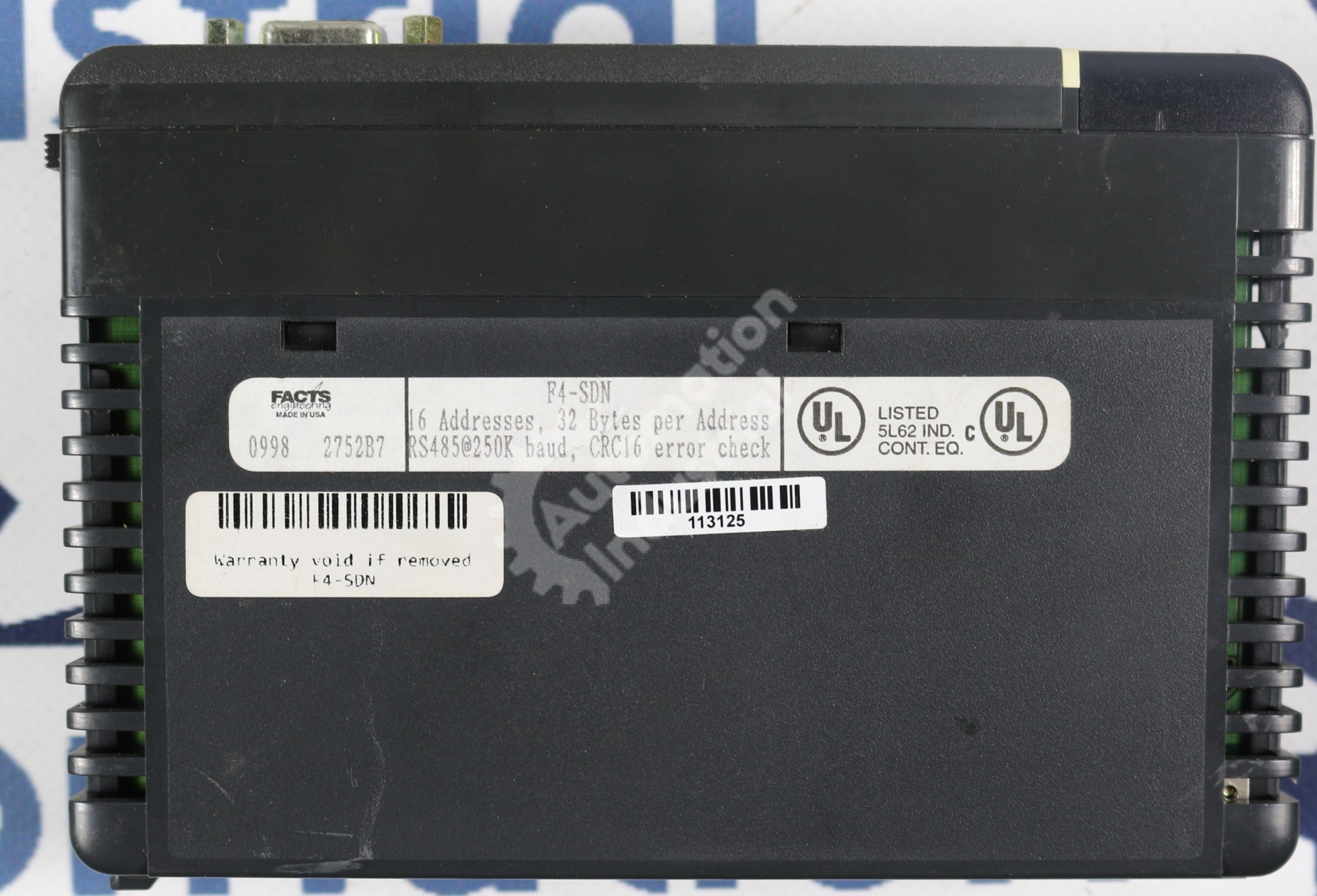 F4-SDN by Facts Engineering Shared Data Network Module DL405 DirectLOGIC 405
