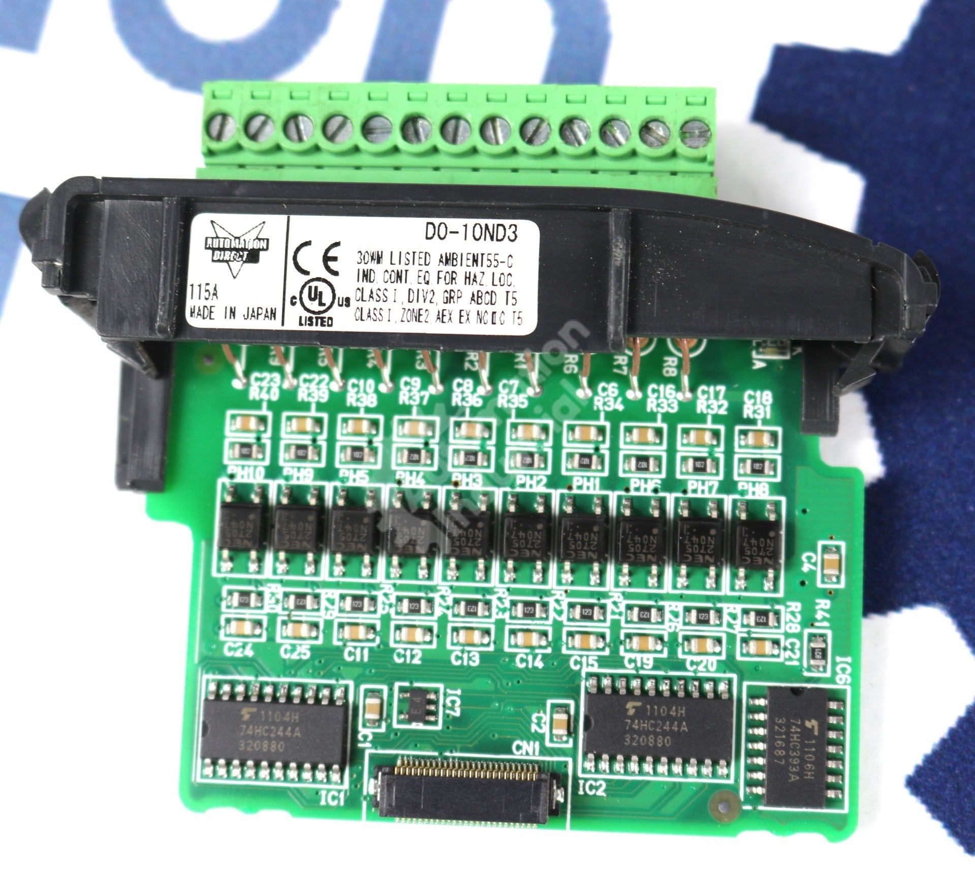 D0-10ND3 by Automation Direct 12-24VDC 10 Point Input DL05/05 Combo Module