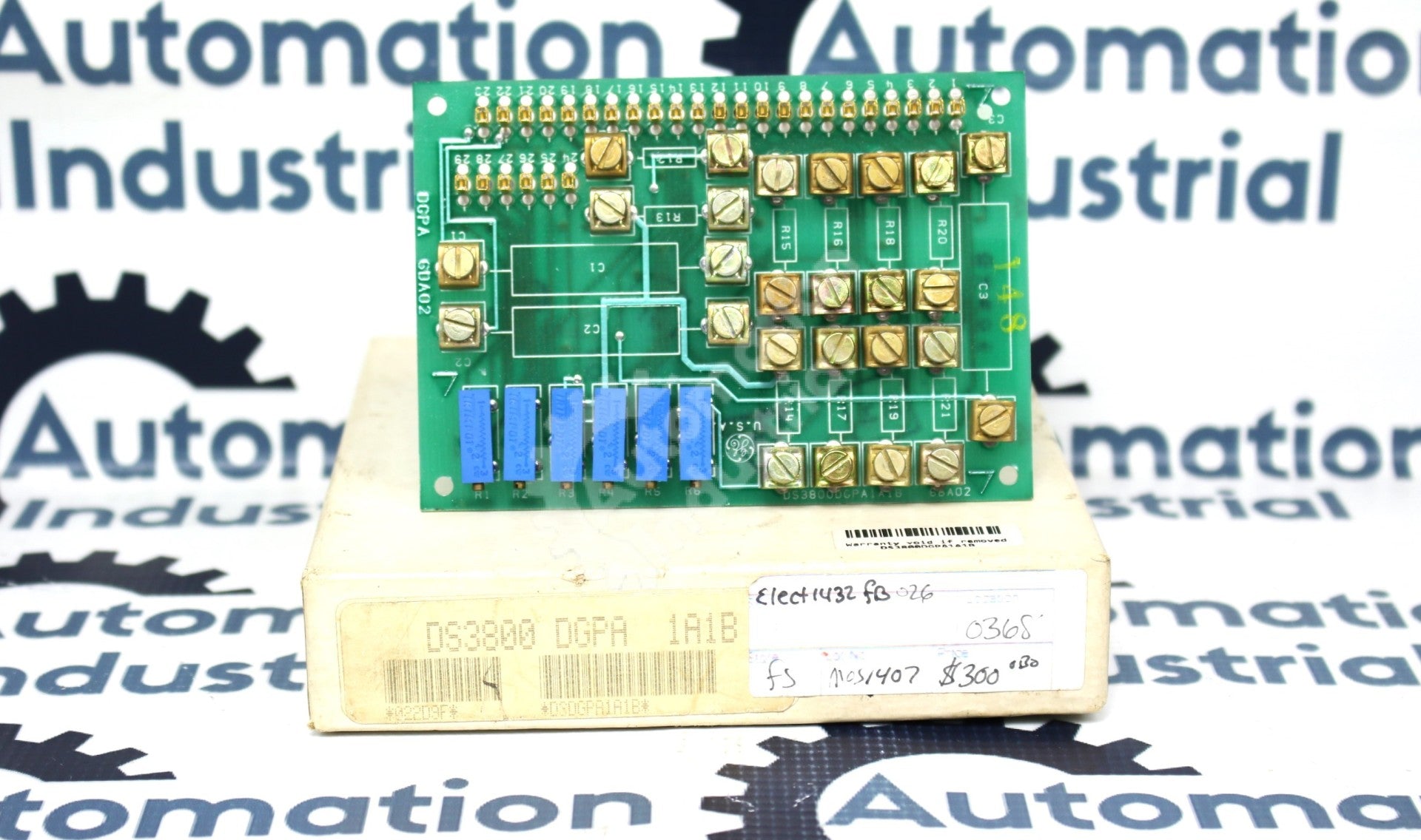 GE General Electric DS3800DGPA1A1B DS3800DGPA Programming Auxiliary Board NEW