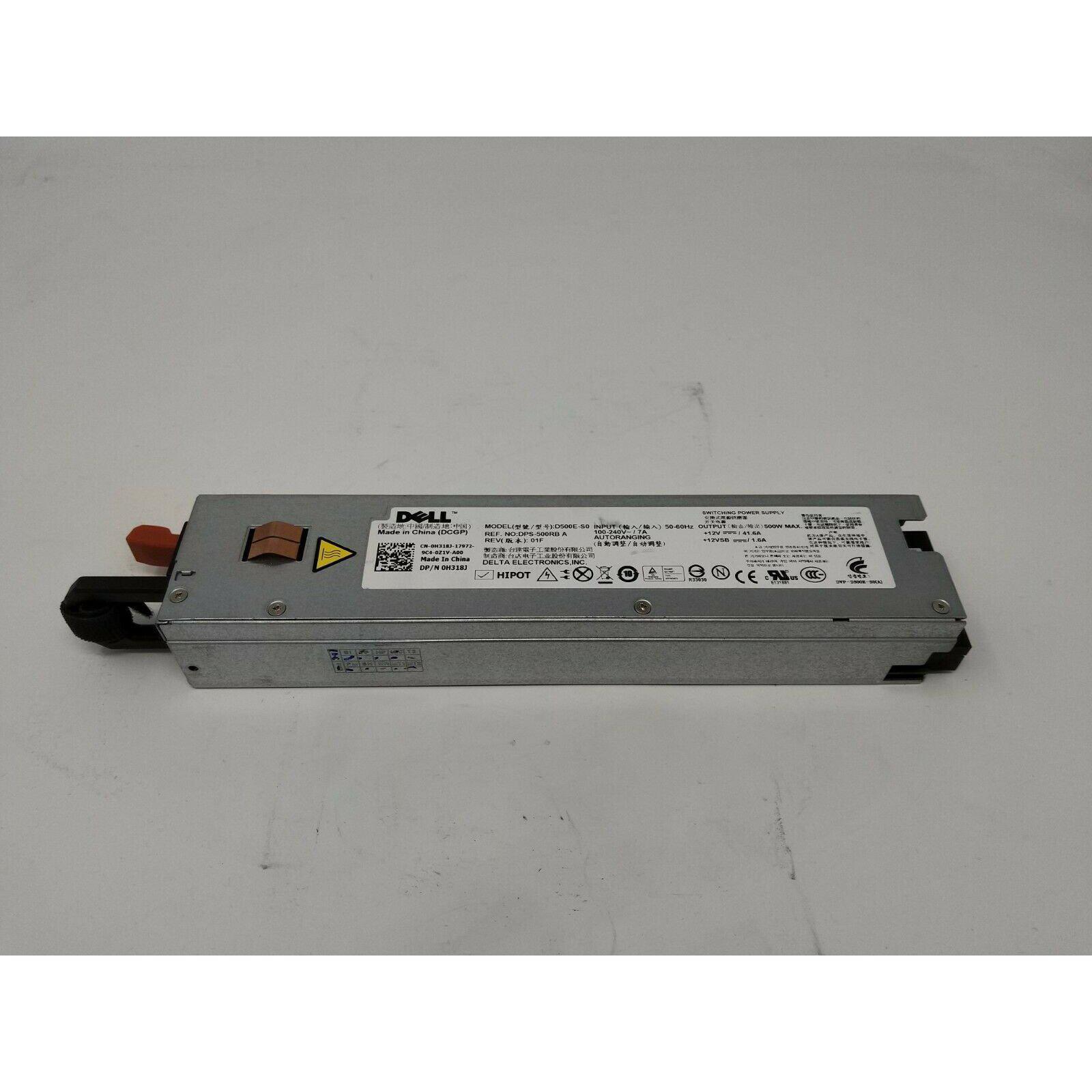Dell H318J DPS-500RB A 500 WATT POWER SUPPLY FOR POWEREDGE R410-FoxTI