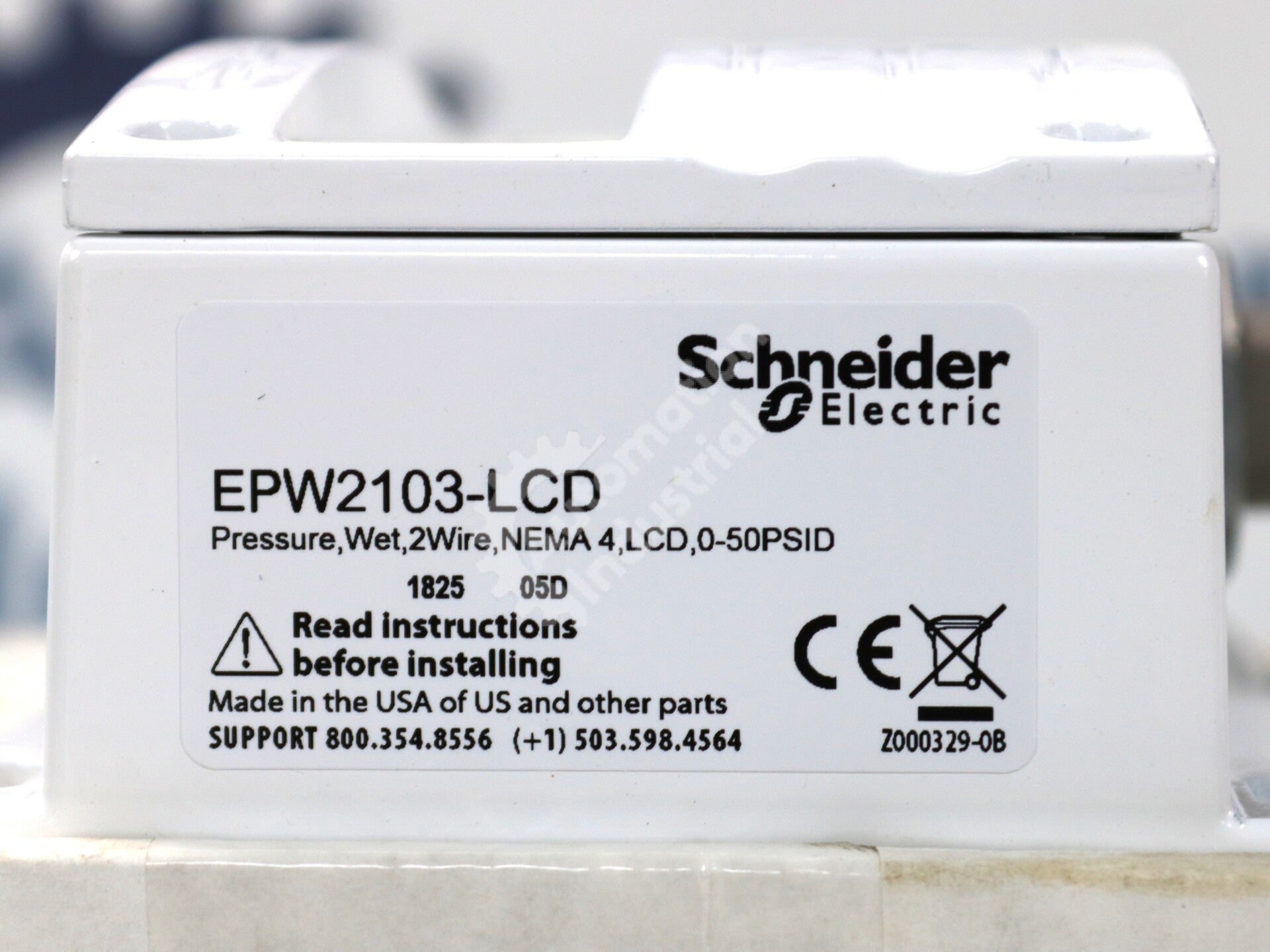 EPW2103-LCD By Schneider Electric Differential Air Pressure Transducer