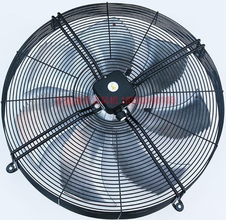 FN063-6DK.4M.V7P1 0.63/1.0kW ZIEHL-ABEGG Axial Fan 3~230/400V 0.63/1.0kW 1.25/2.7A 1030/900rpm